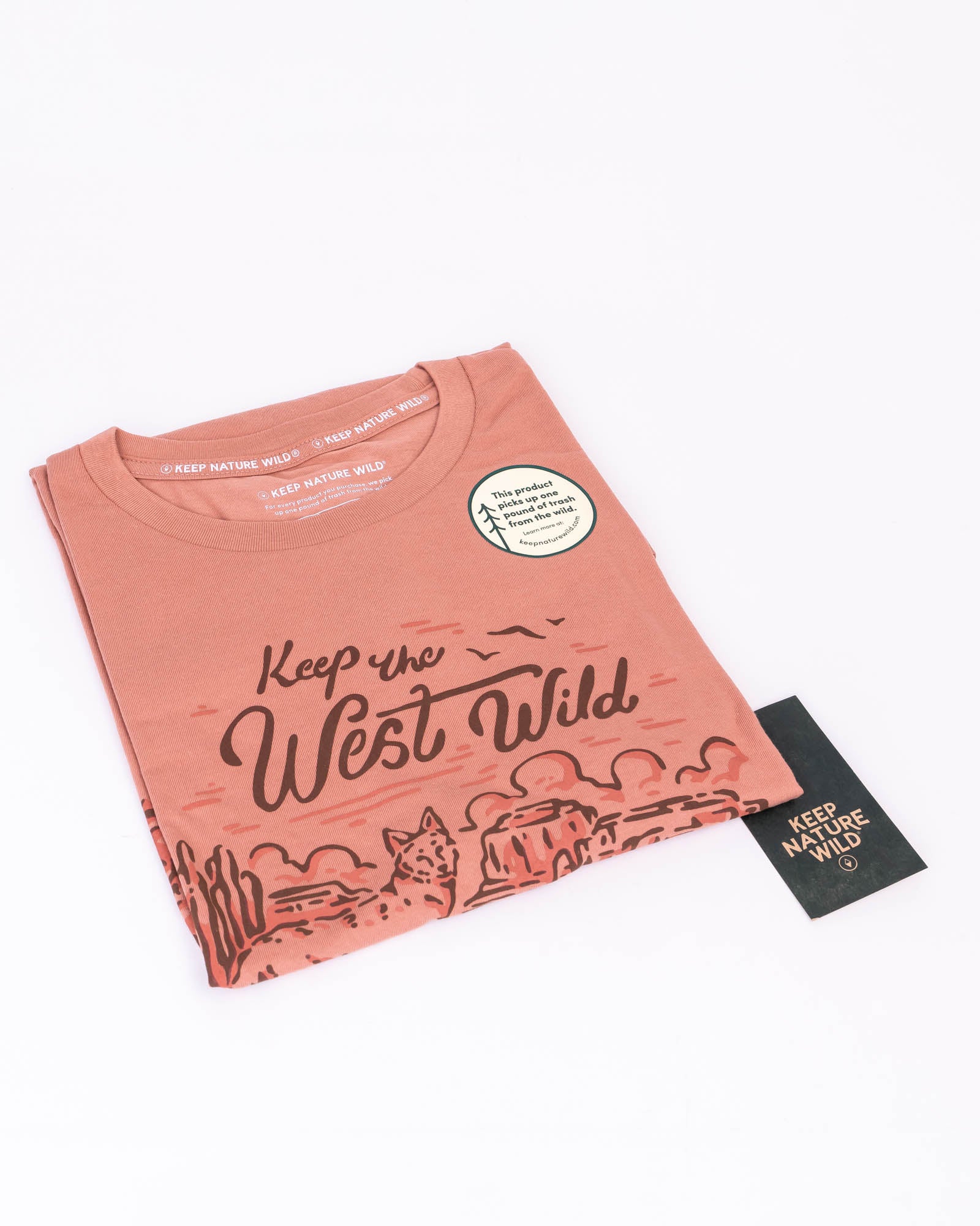 Keep The West Wild Unisex Tee | Canyon Rose