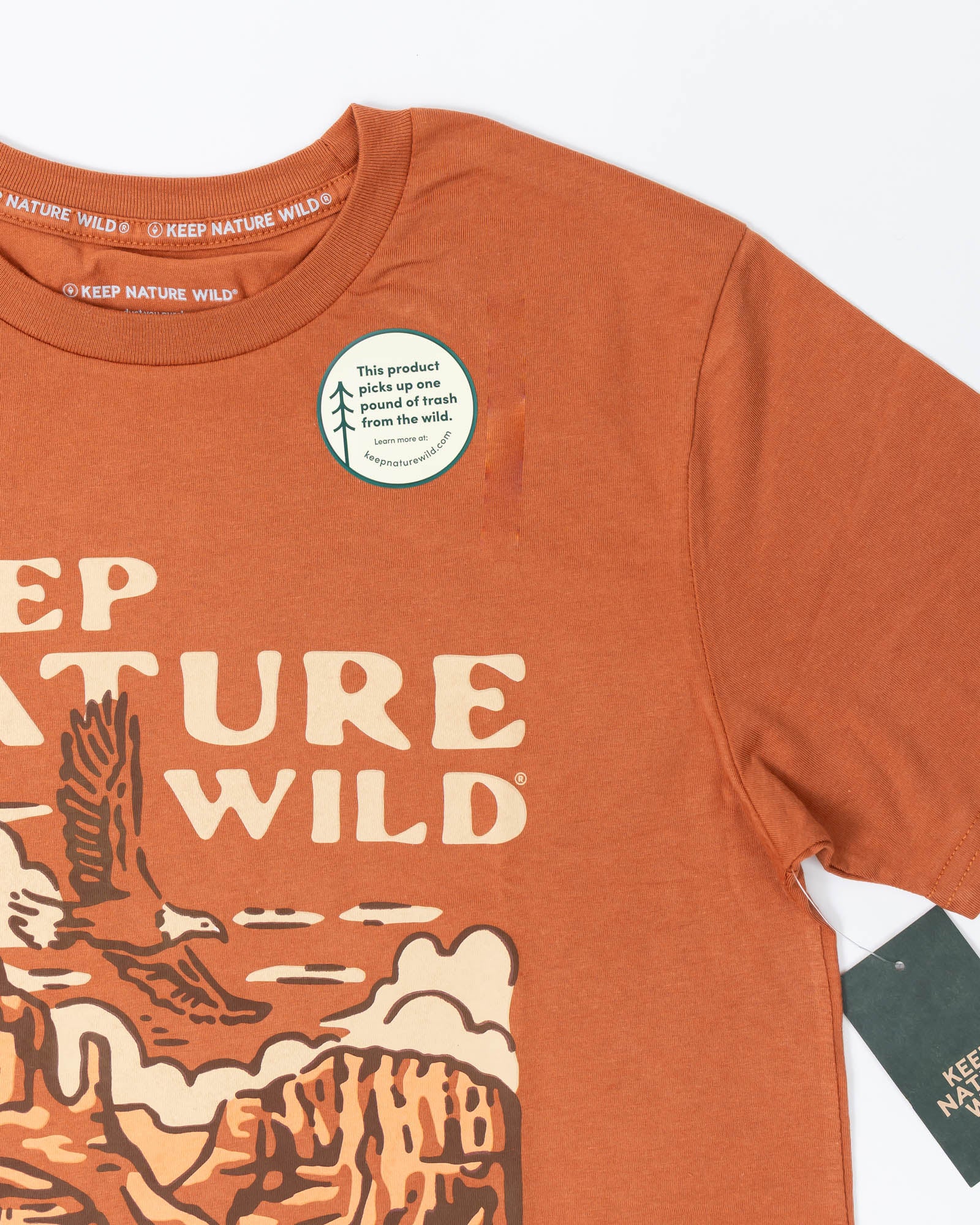 Wild Canyon Unisex Tee | Redwood