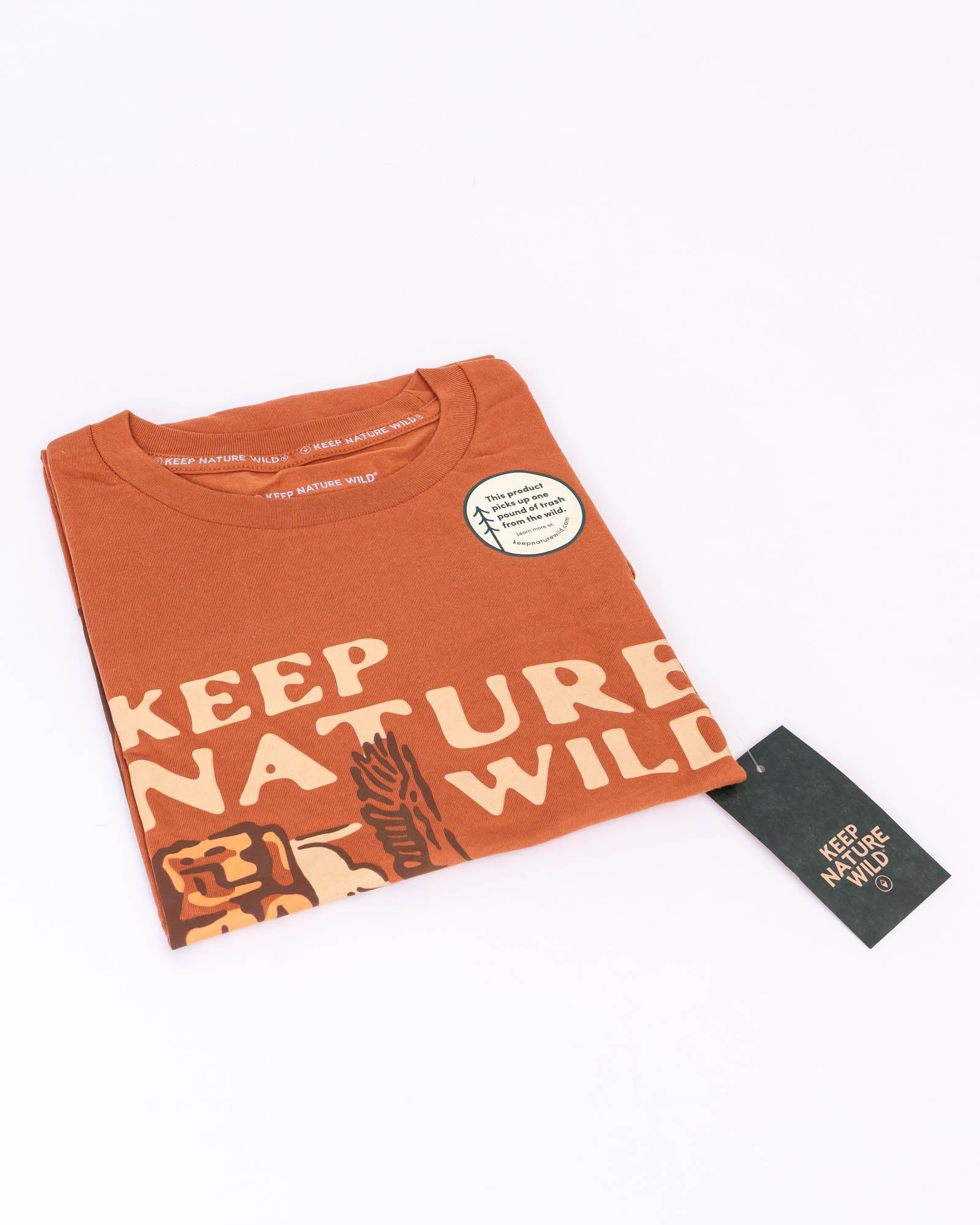Wild Canyon Unisex Tee | Redwood