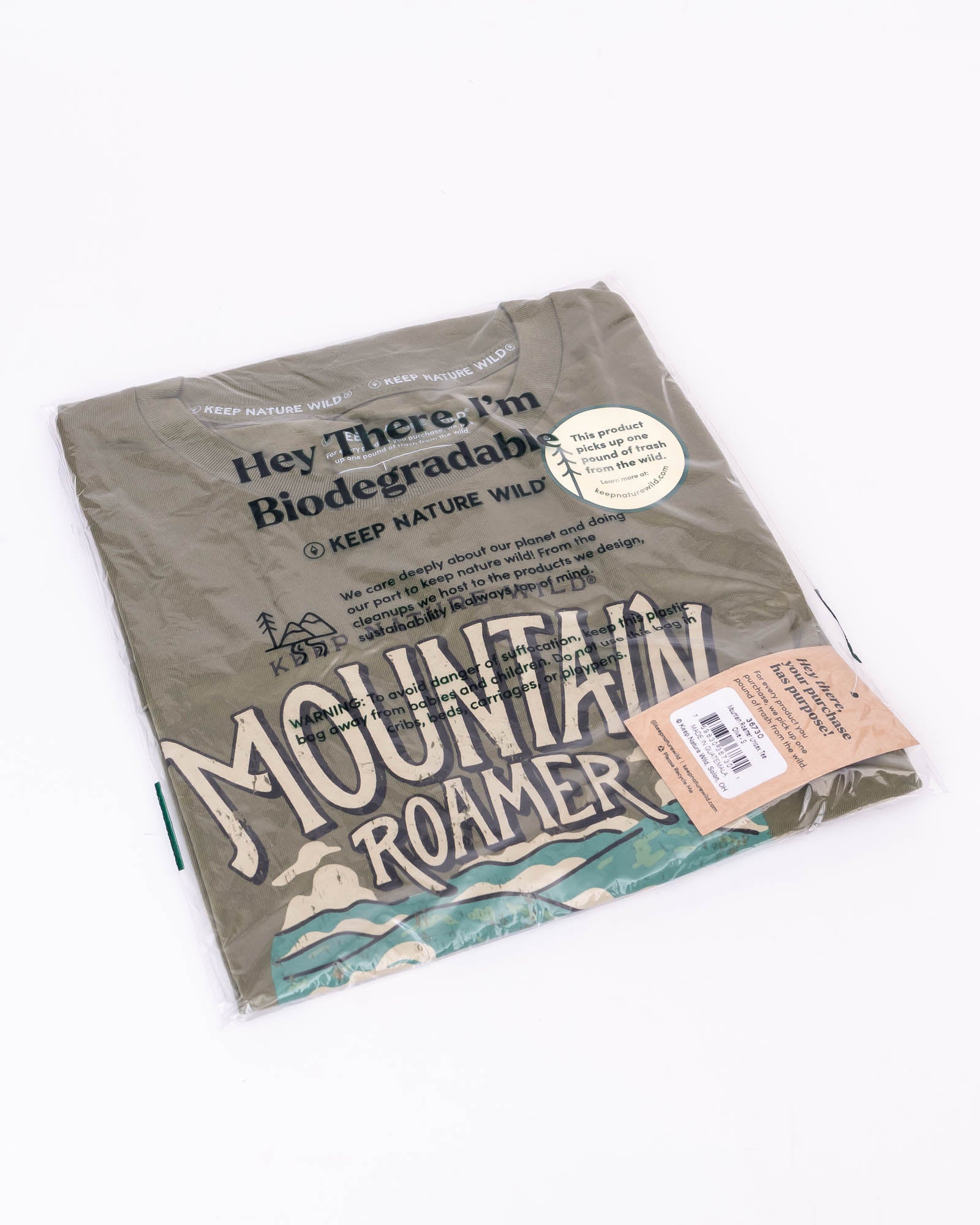 Mountain Roamer Unisex Tee | Olive