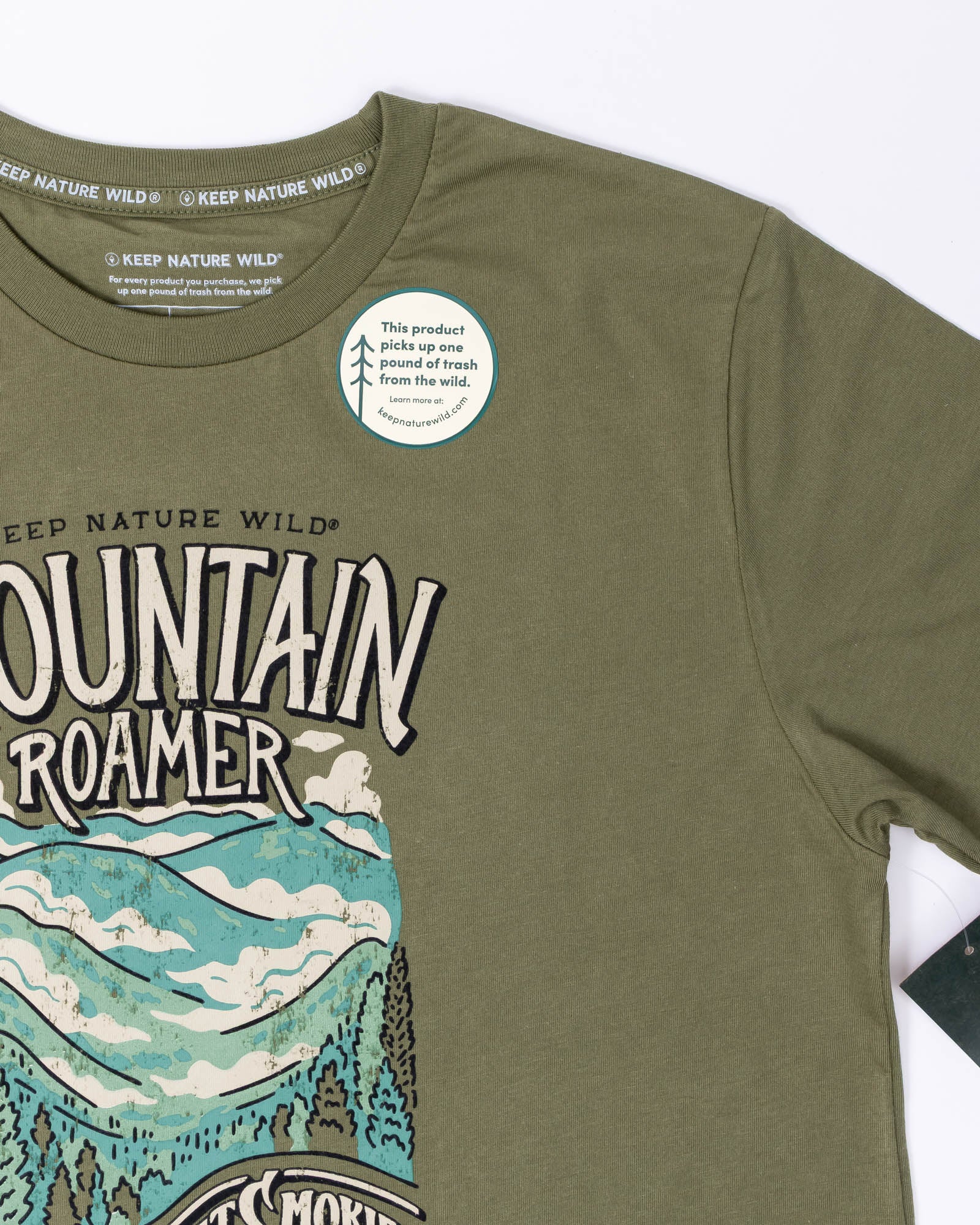 Mountain Roamer Unisex Tee | Olive