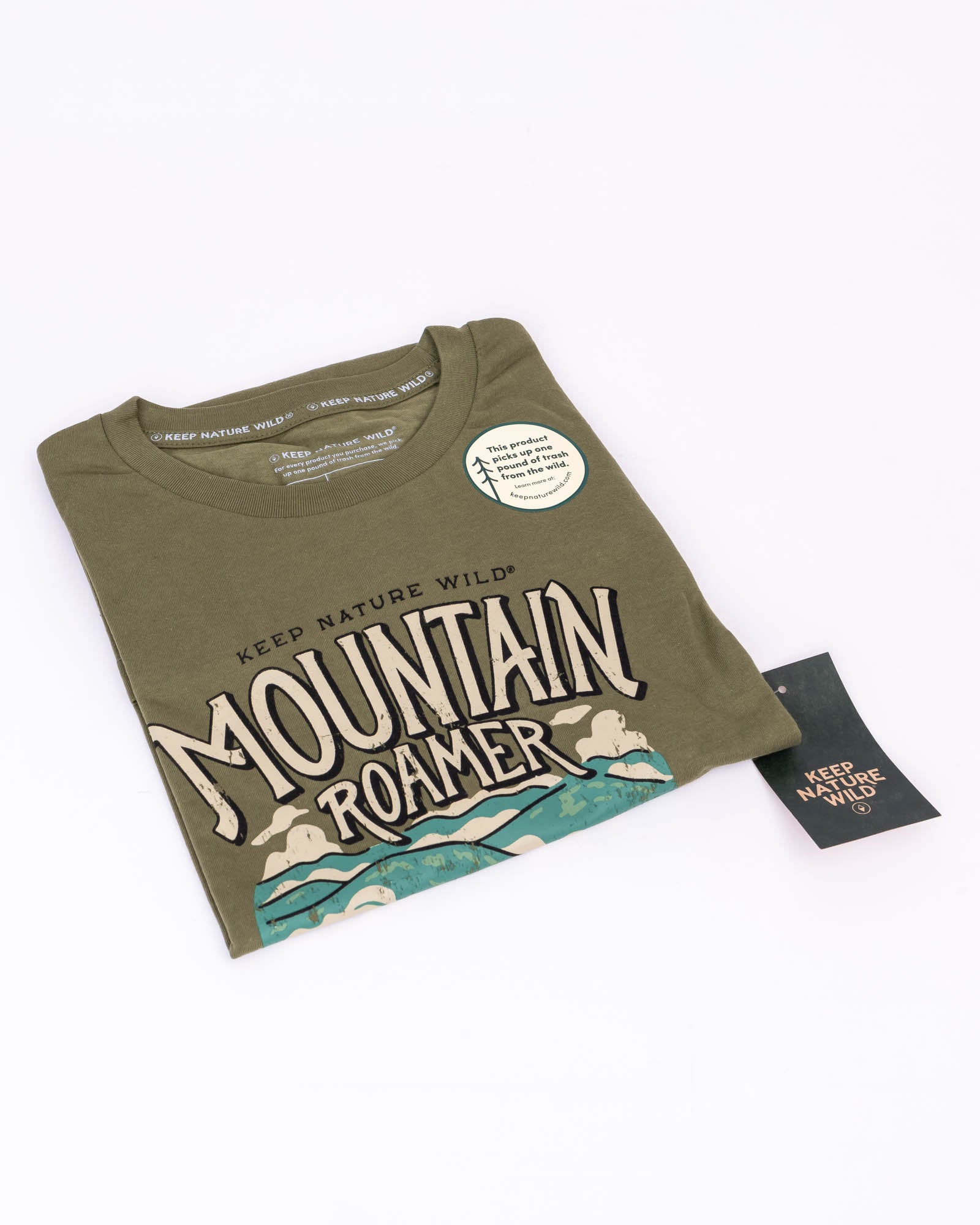 Mountain Roamer Unisex Tee | Olive