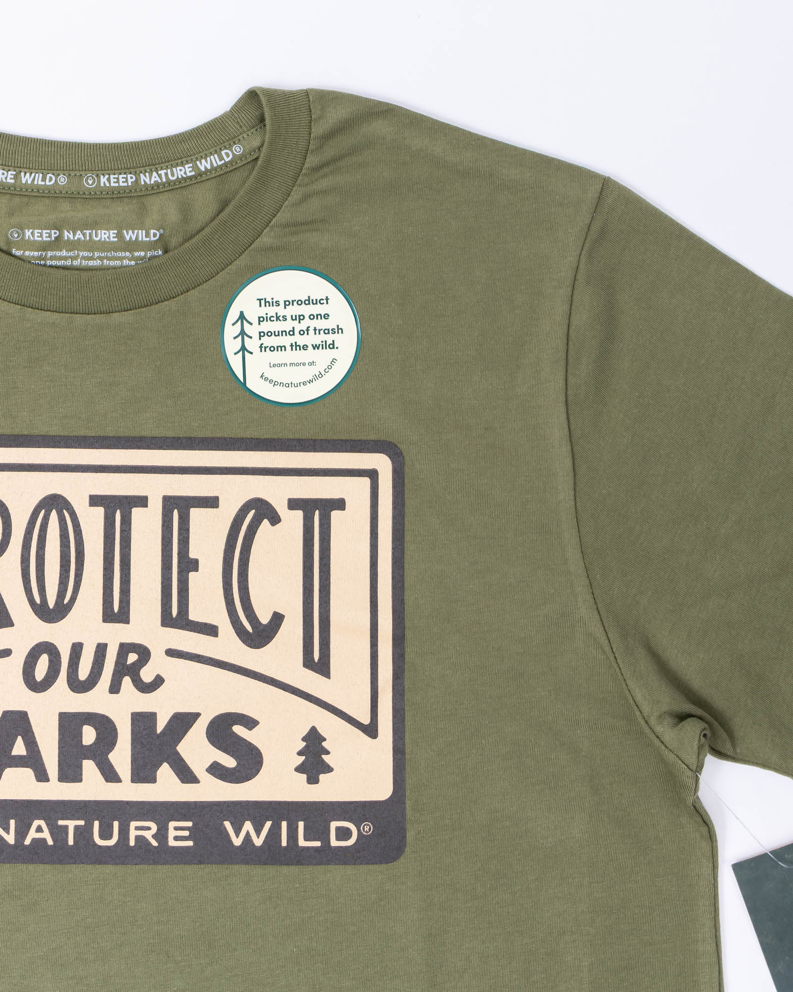 Protect Our Parks Unisex Tee | Olive