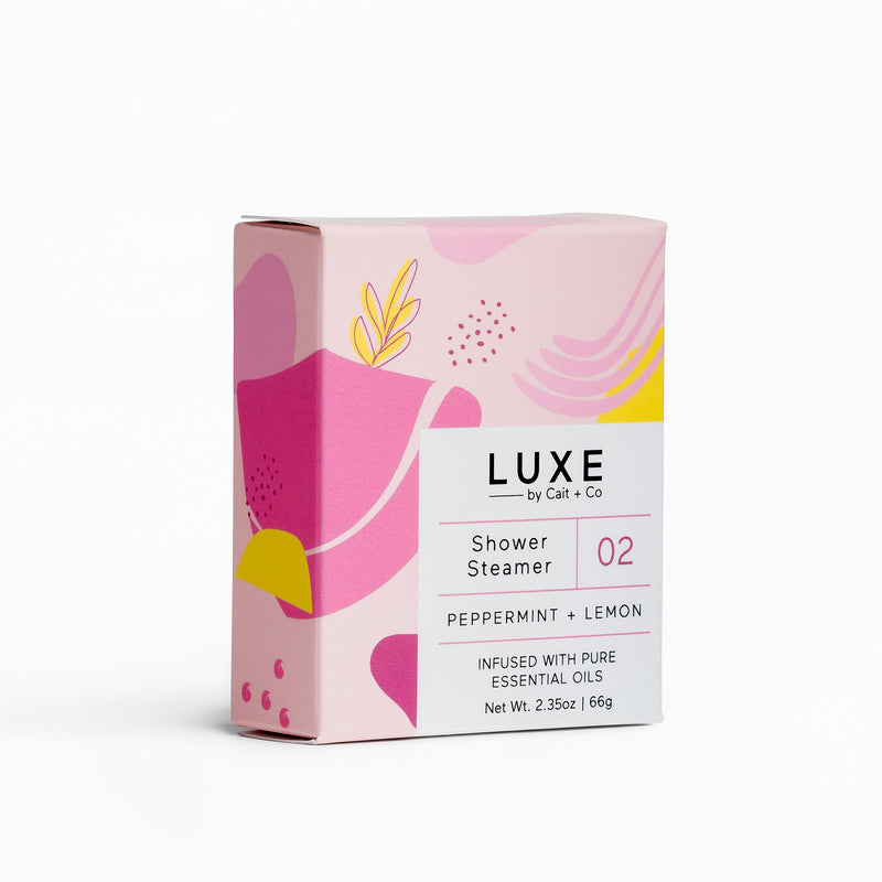 Peppermint + Lemon Shower Steamer