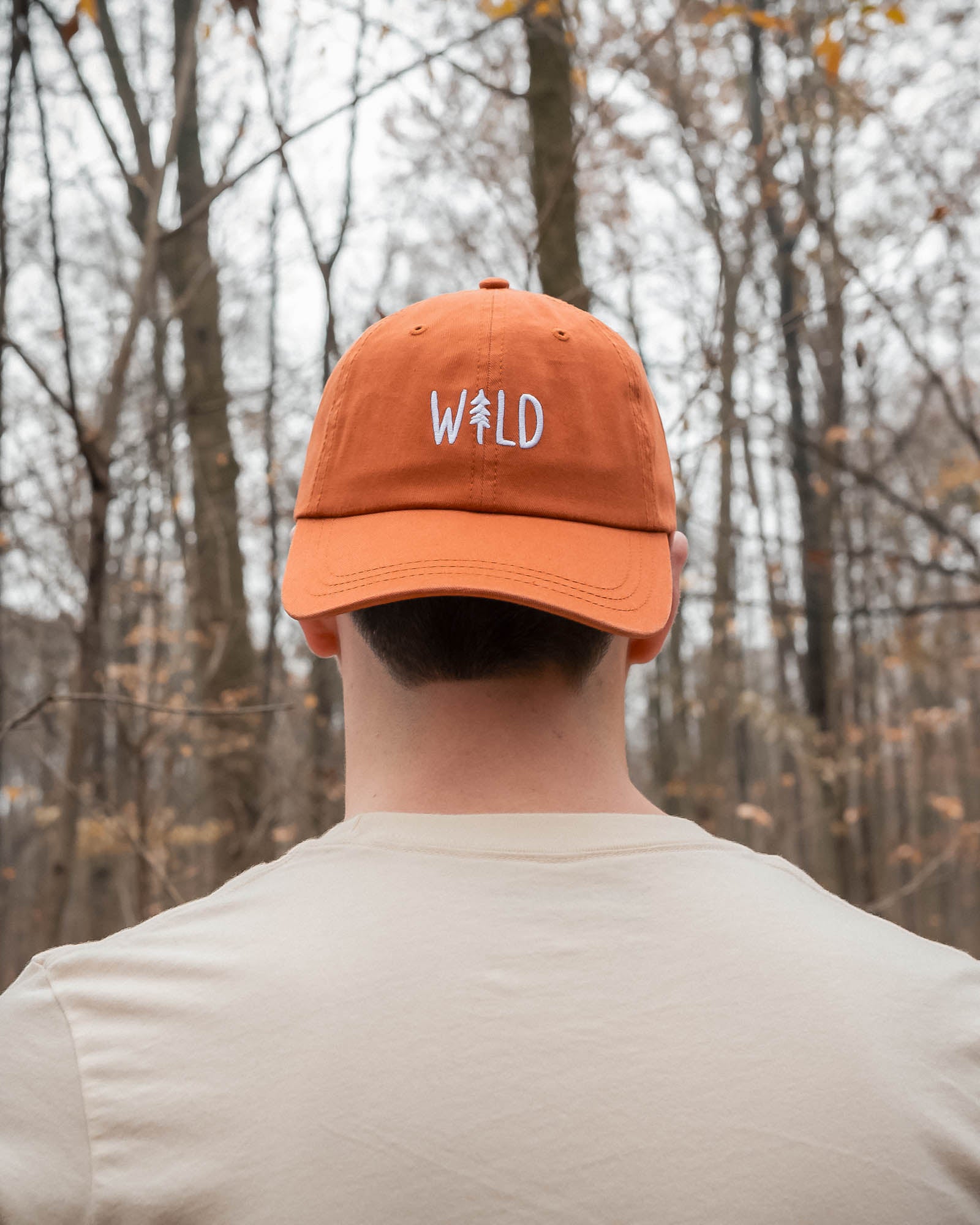 Wild Pine Dad Hat | Burnt Orange