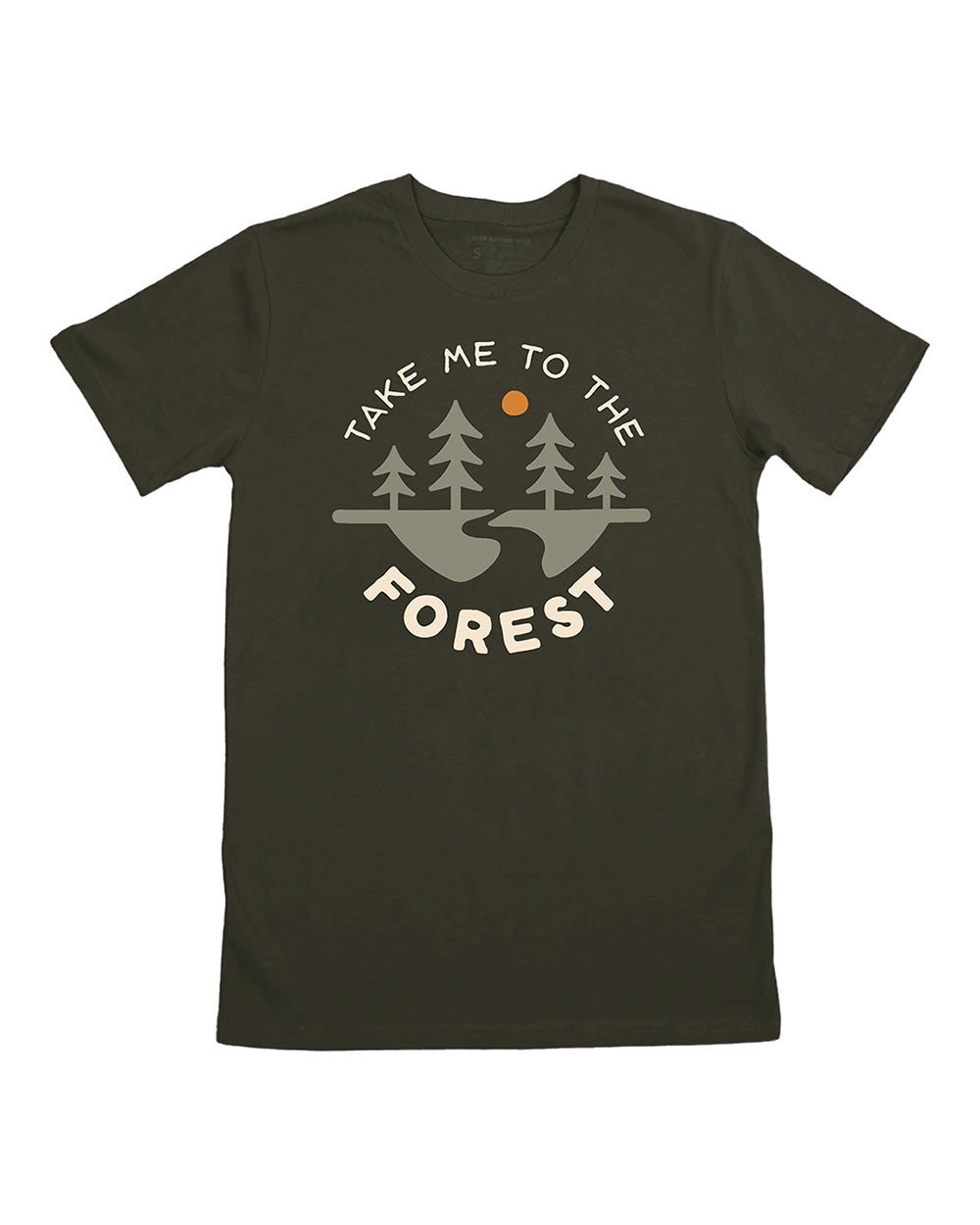 To the Forest Unisex Tee | Dark Olive