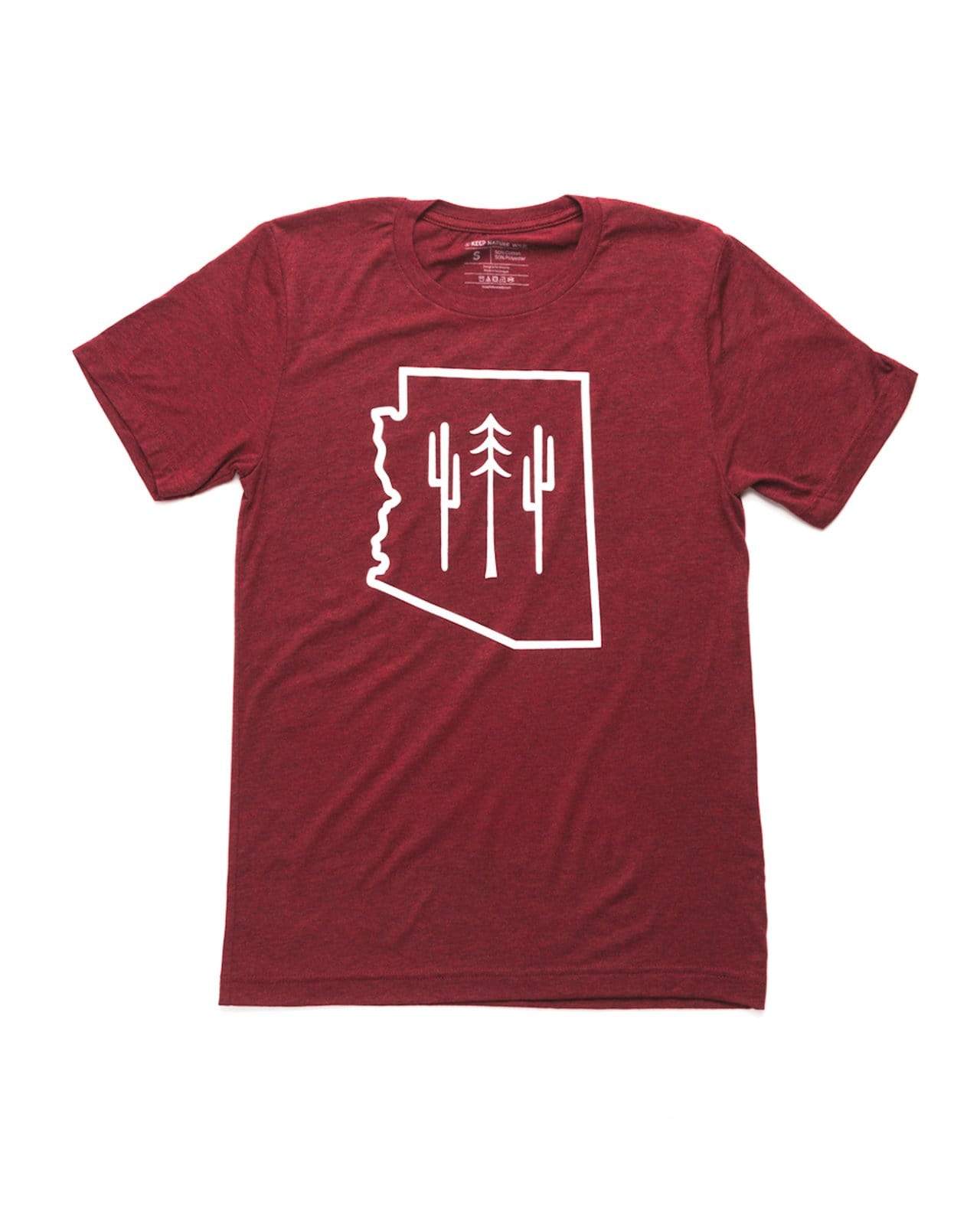 Arizona Wilderness Unisex Tee | Ember Red - Keep Nature Wild