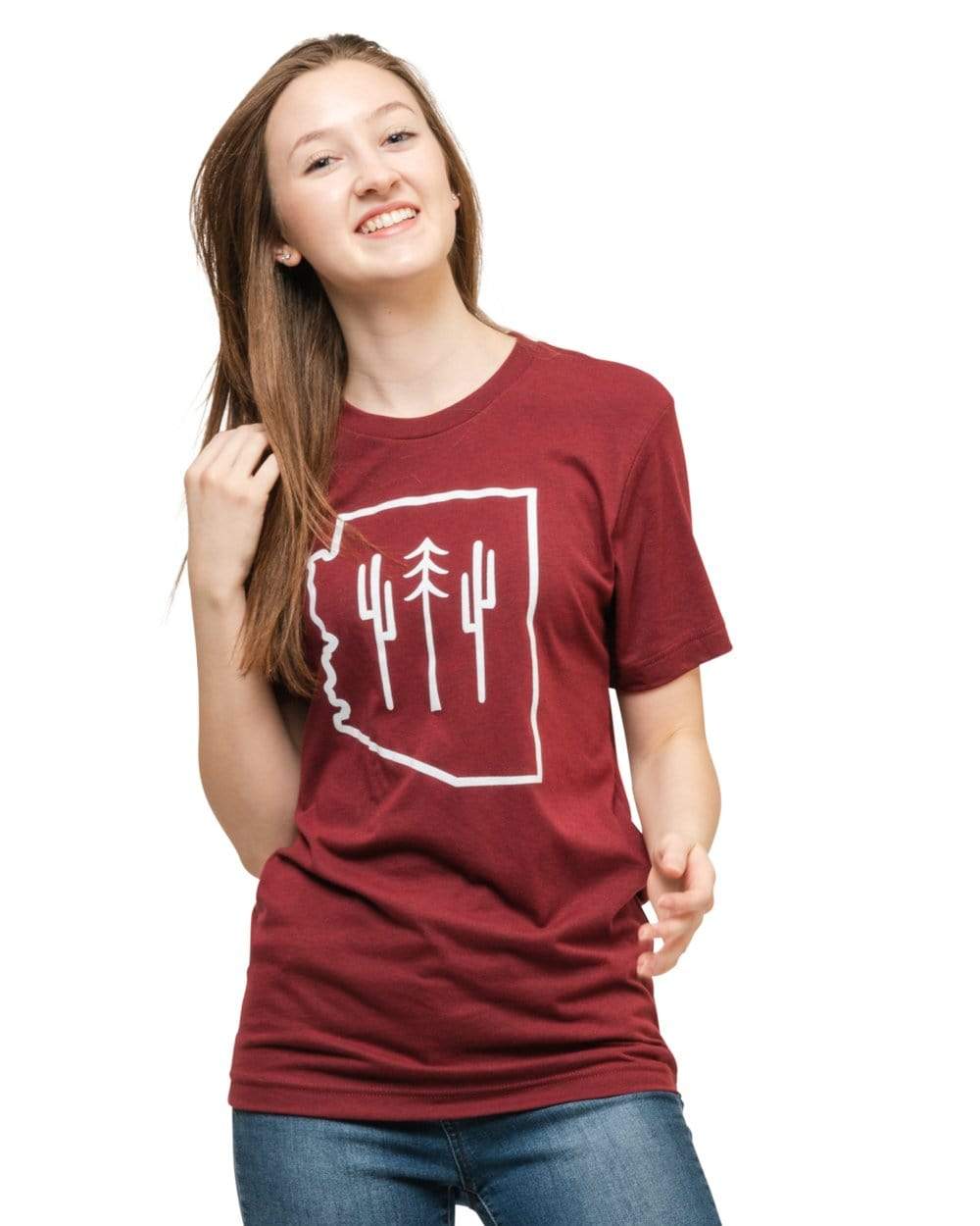 Keep It Wild Tee Arizona Wilderness Unisex Tee | Ember Red