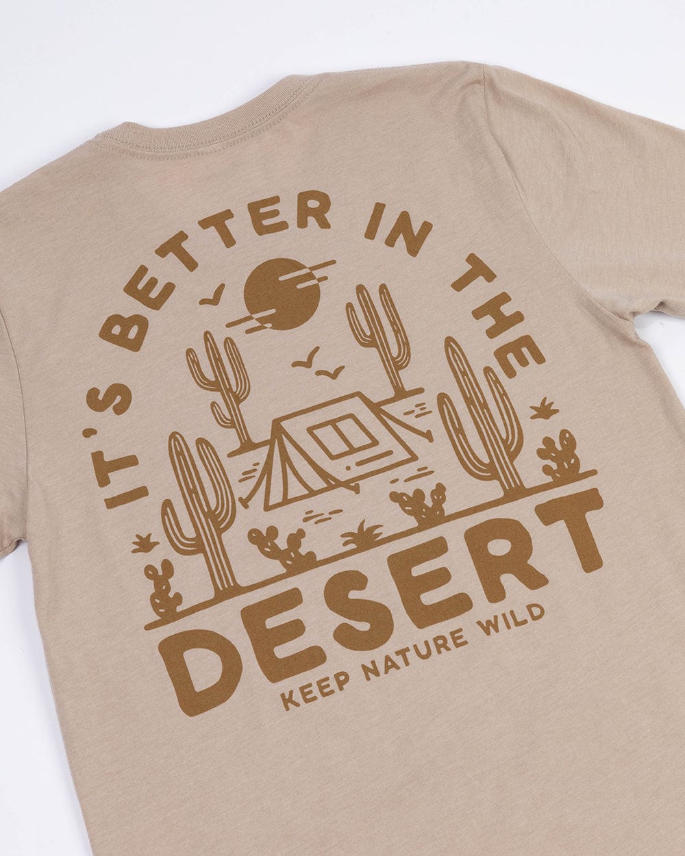 Keep It Wild Tee Better in the Desert Unisex Tee | Heather Tan