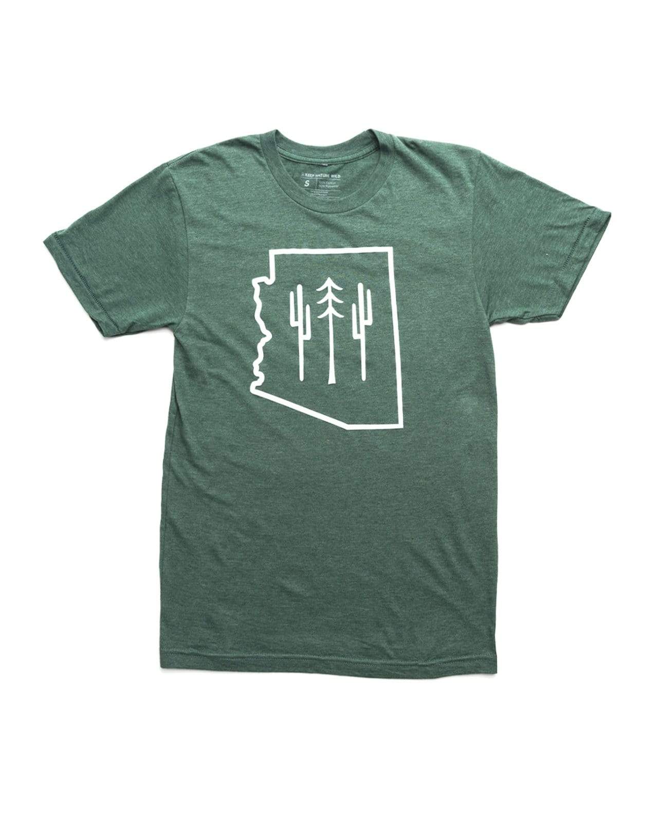 Arizona Wilderness Unisex Tee | Forest - Keep Nature Wild