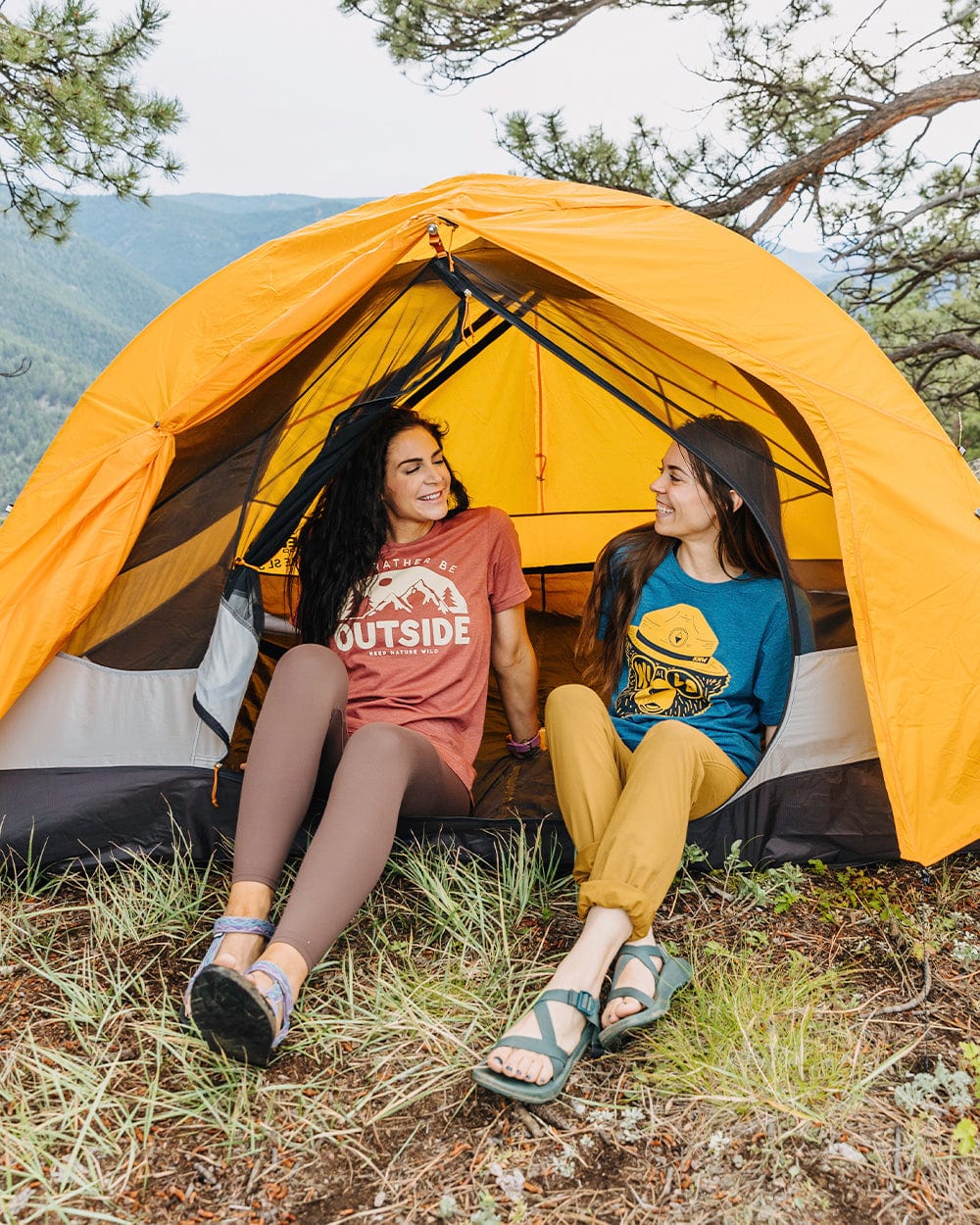 Keep Nature Wild Tee Be Outside Unisex Tee | Heather Clay