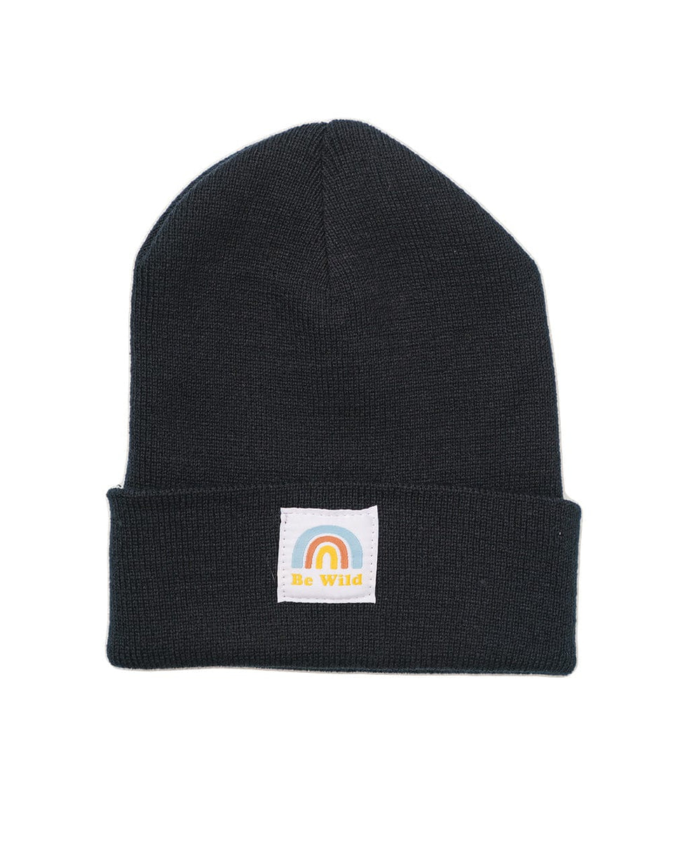 Wild Fable Women's Knit Beanie 3-Pack – Black/Gray/Cream, One Size, Lightweight Winter Hats