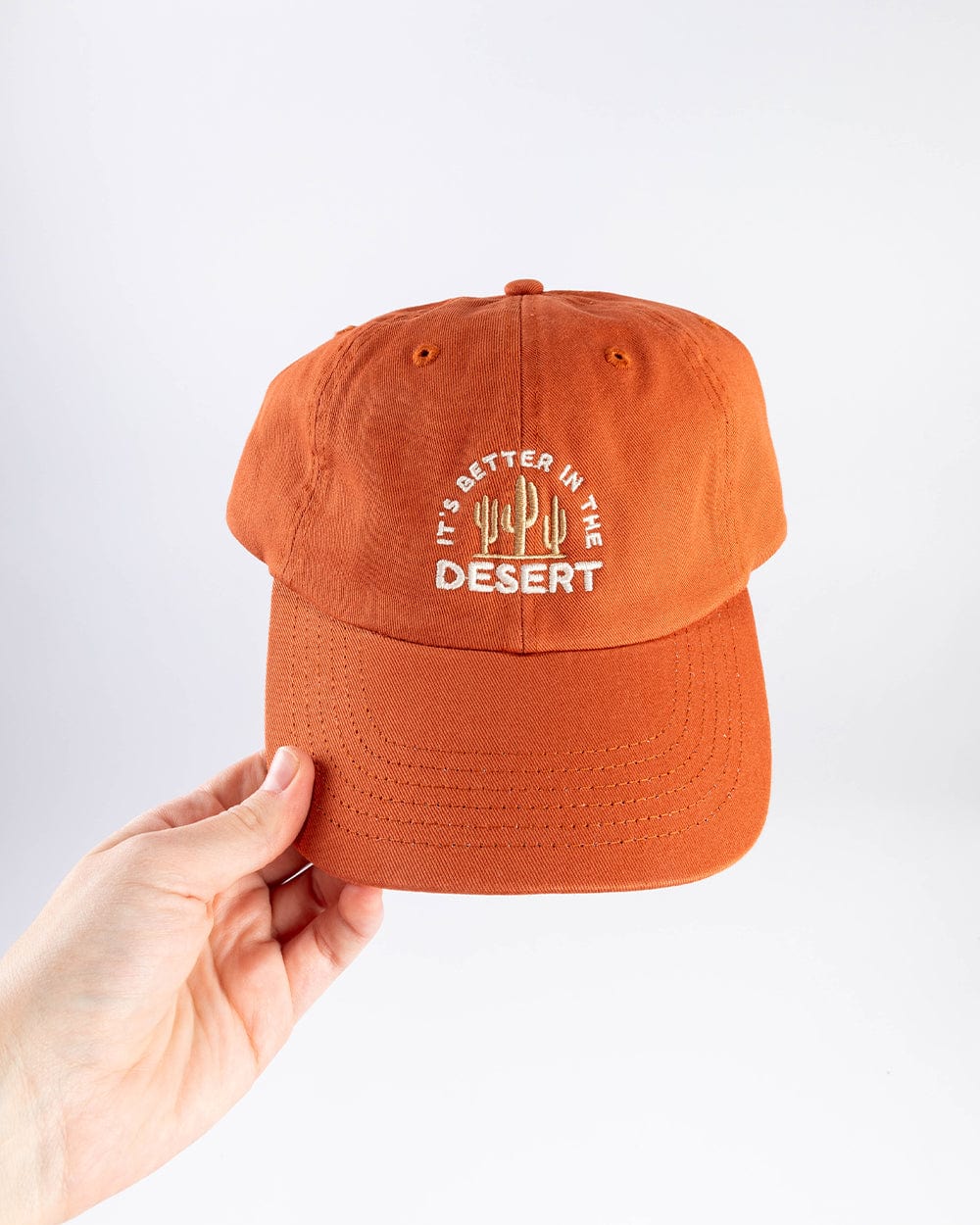 Keep Nature Wild Hat Better in the Desert Dad Hat | Burnt Orange