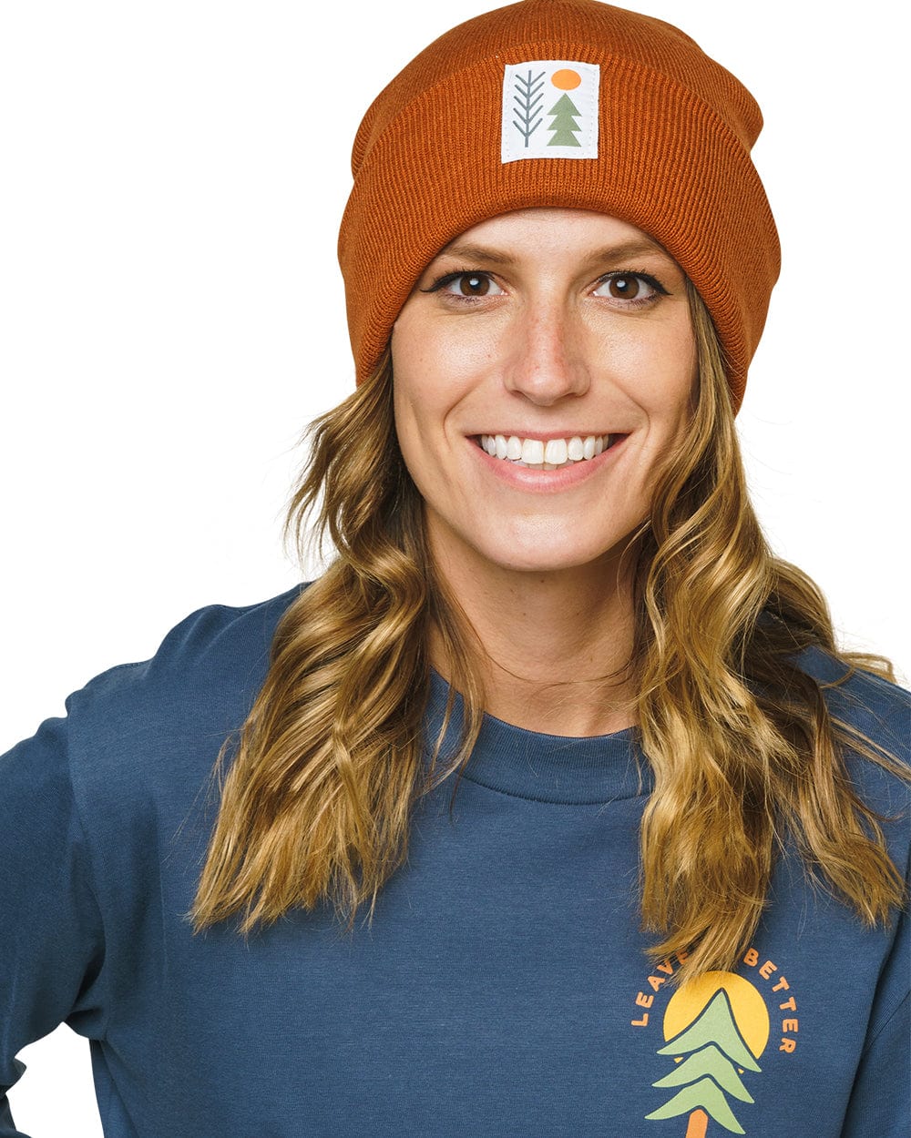 Keep Nature Wild Beanie Evergreen Cuffed Beanie | Copper