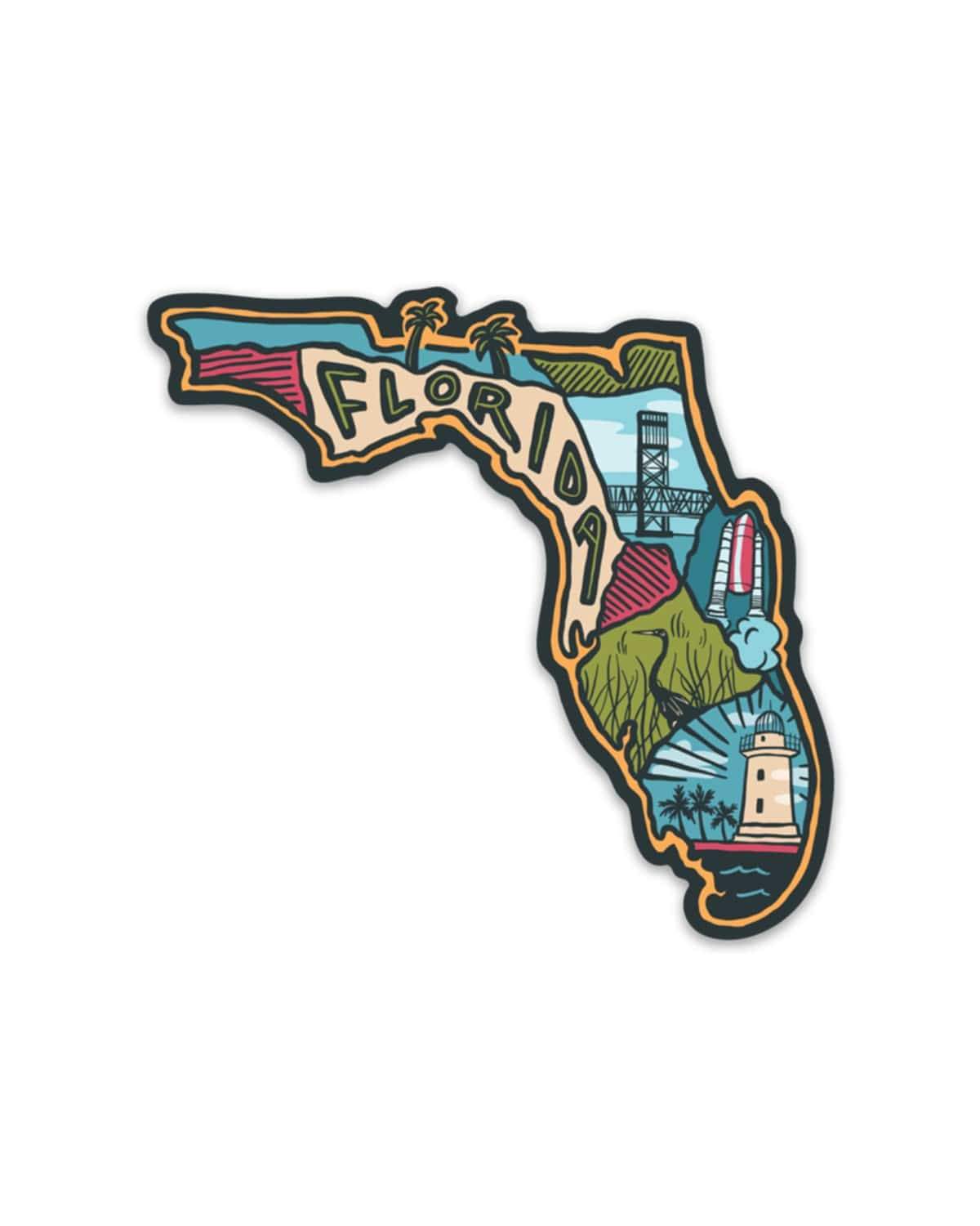 Florida Love | Sticker - Keep Nature Wild