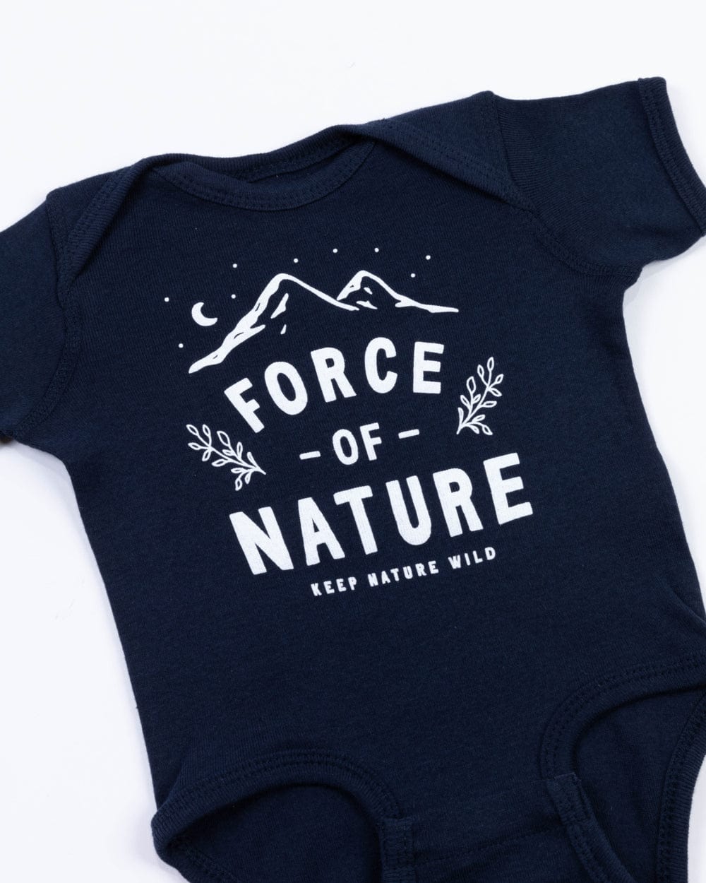 Keep Nature Wild Kids Force of Nature Onesie | Navy