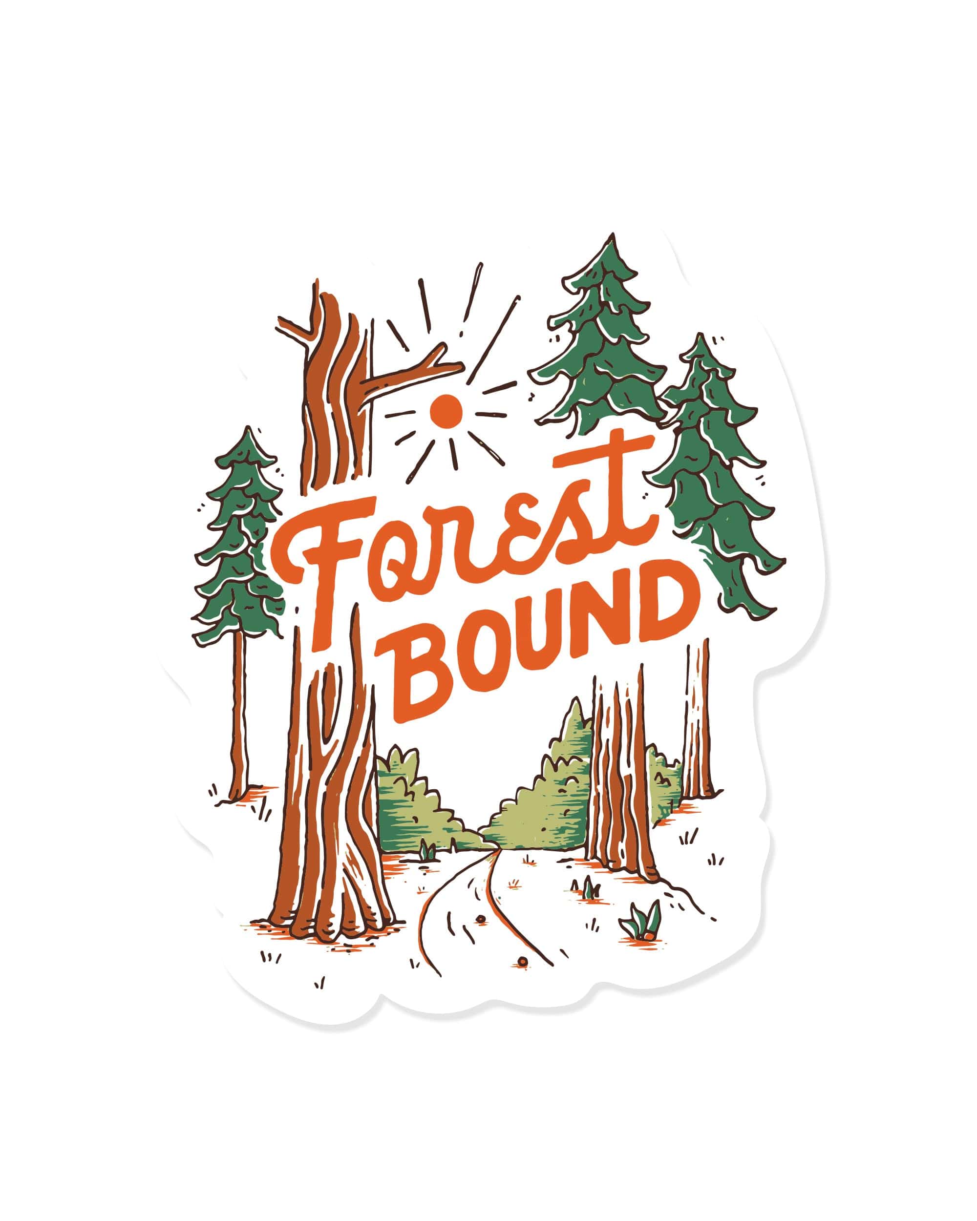 Keep Nature Wild Sticker Forest Bound | Sticker