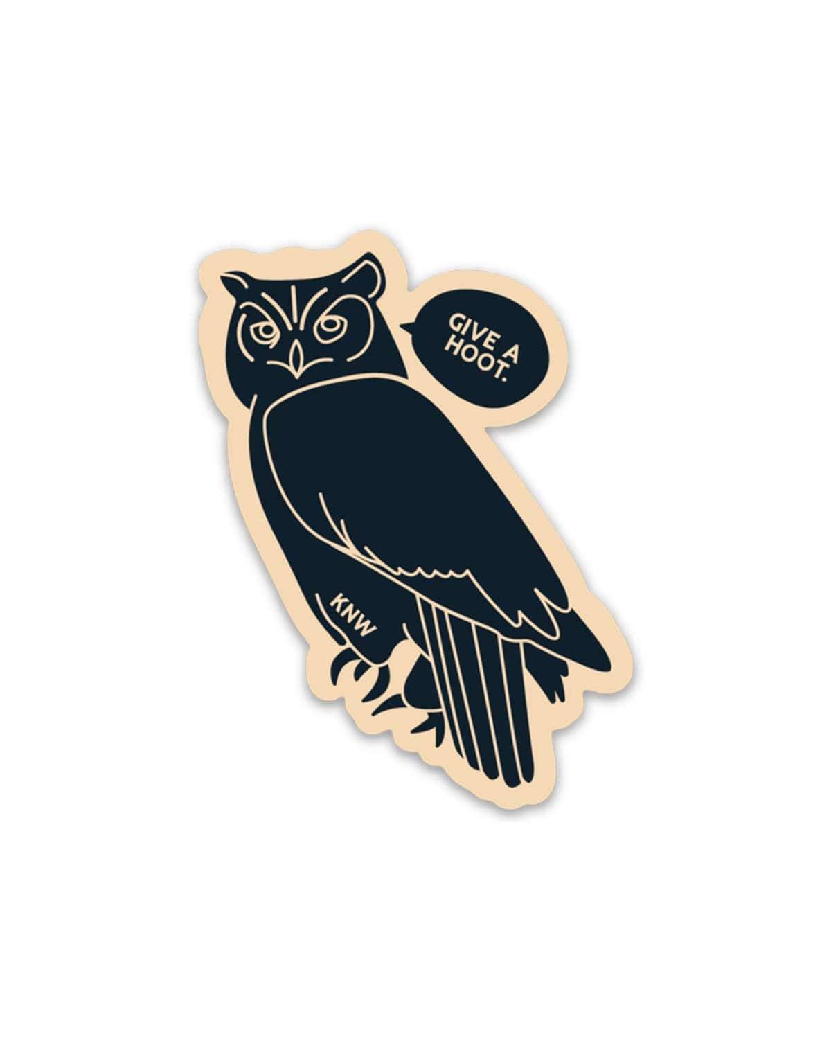 Give A Hoot | Sticker - Keep Nature Wild