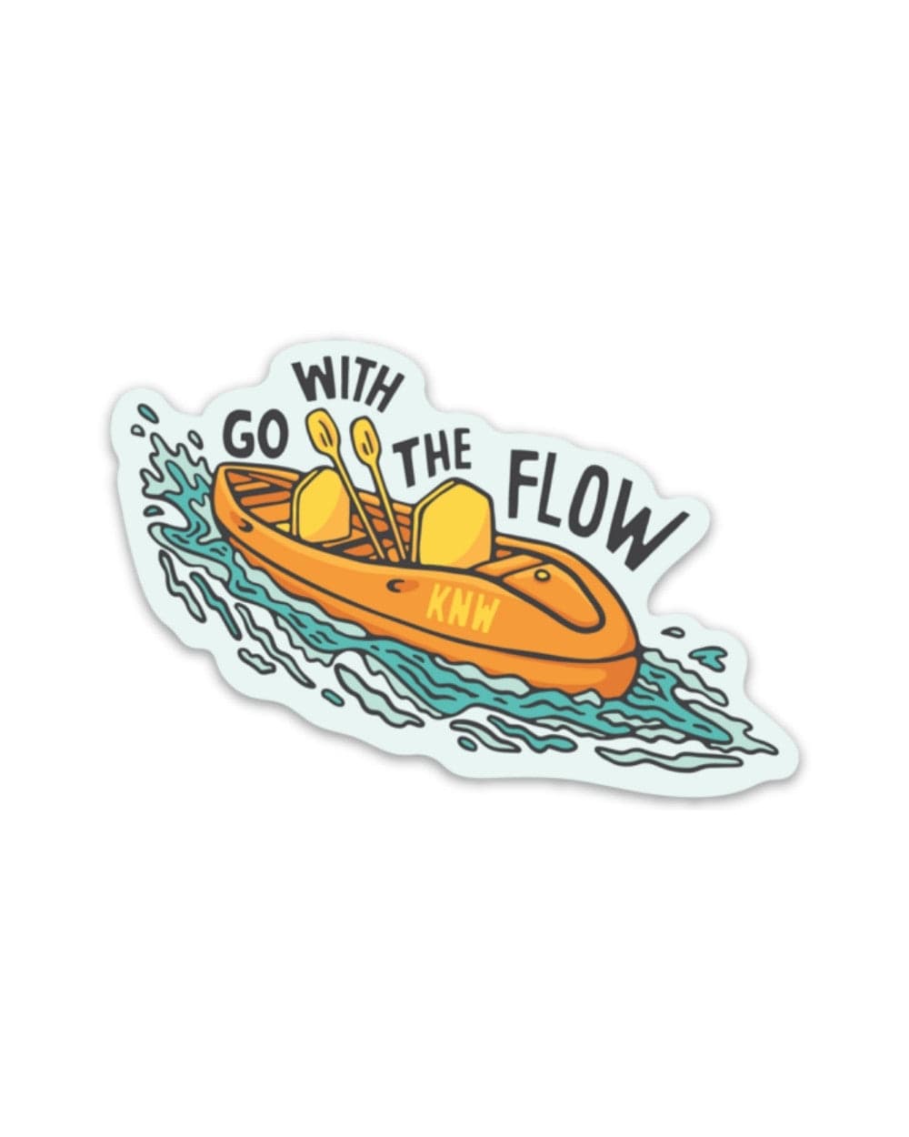 Keep Nature Wild Sticker Go With the Flow | Sticker