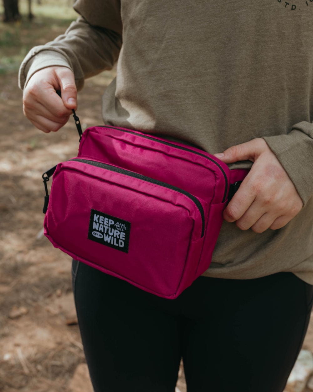 Keep Nature Wild Fanny Pack KNW Fanny Pack | Fuchsia