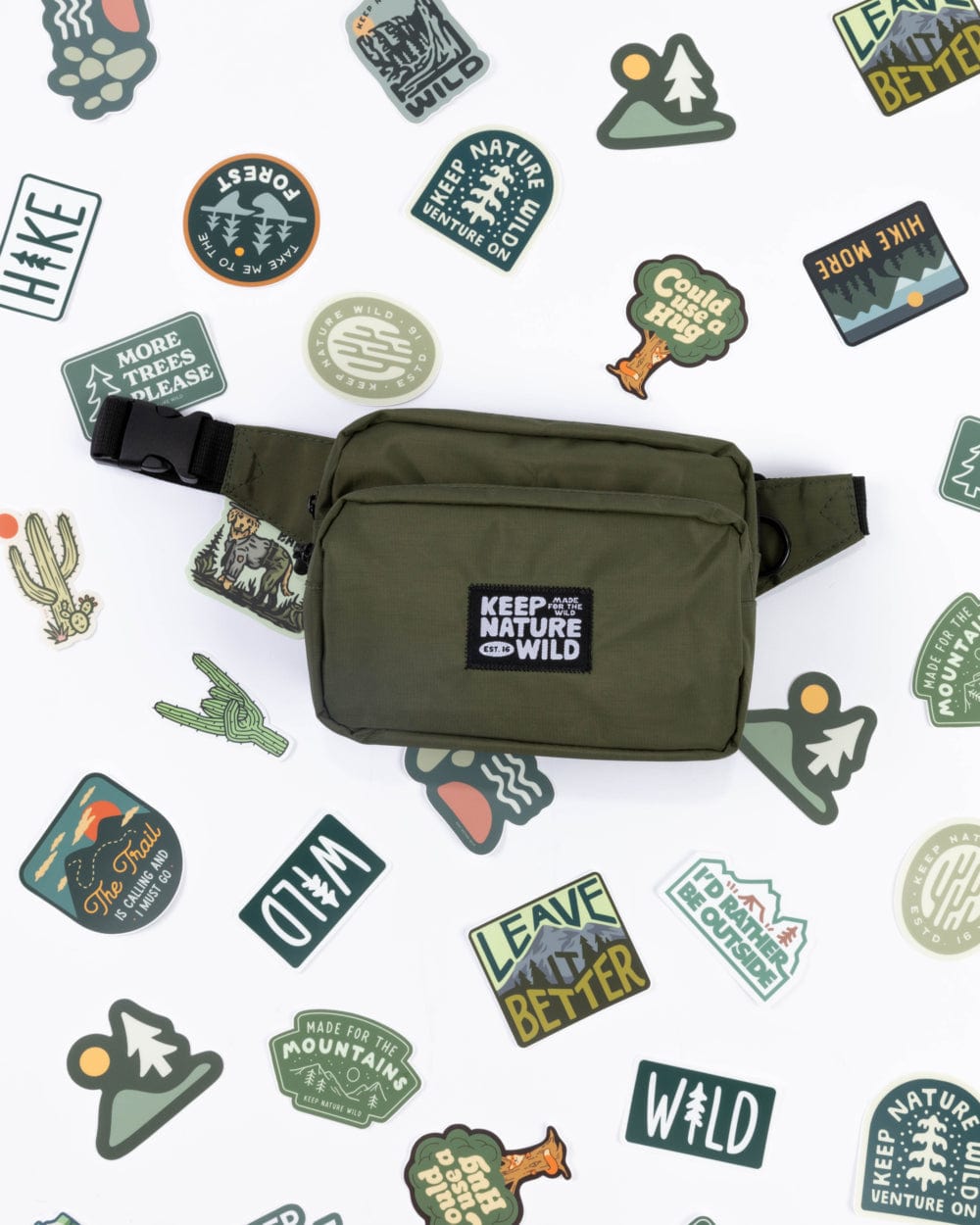 Keep Nature Wild Fanny Pack KNW Fanny Pack | Olive