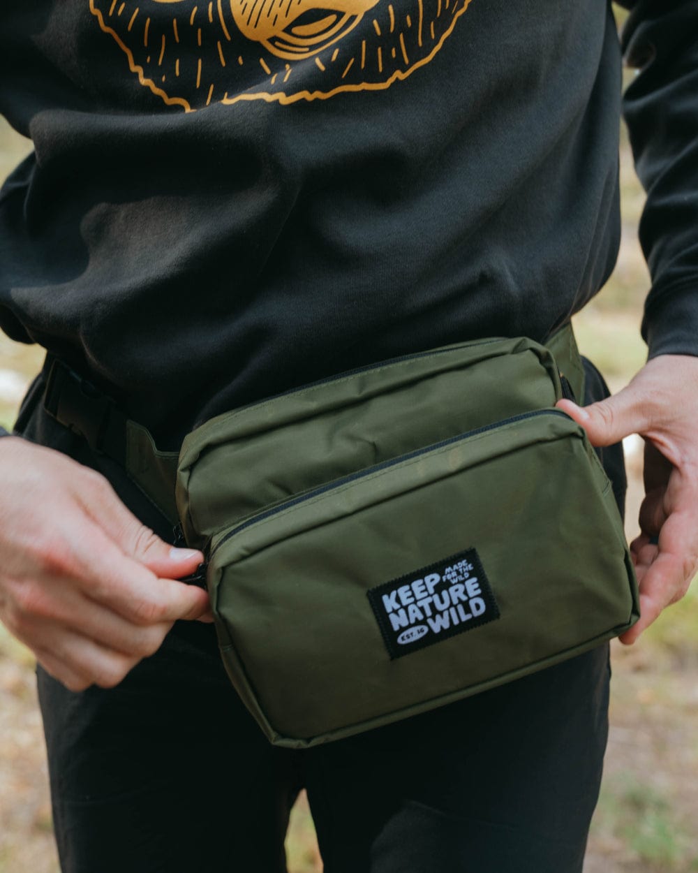 Keep Nature Wild Fanny Pack KNW Fanny Pack | Olive