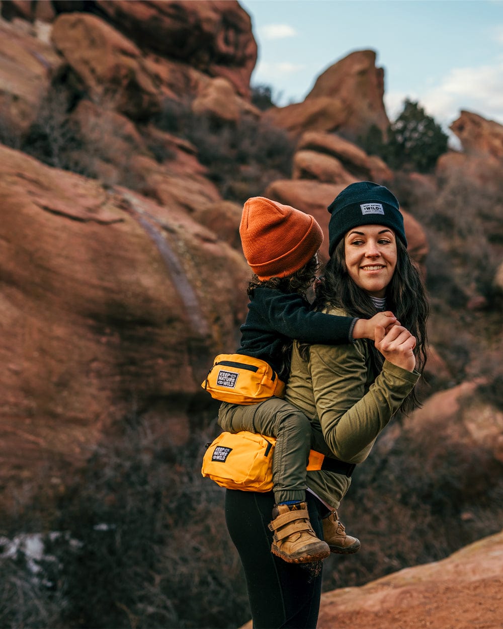 Keep Nature Wild Fanny Pack KNW Kids Fanny Pack | Marigold