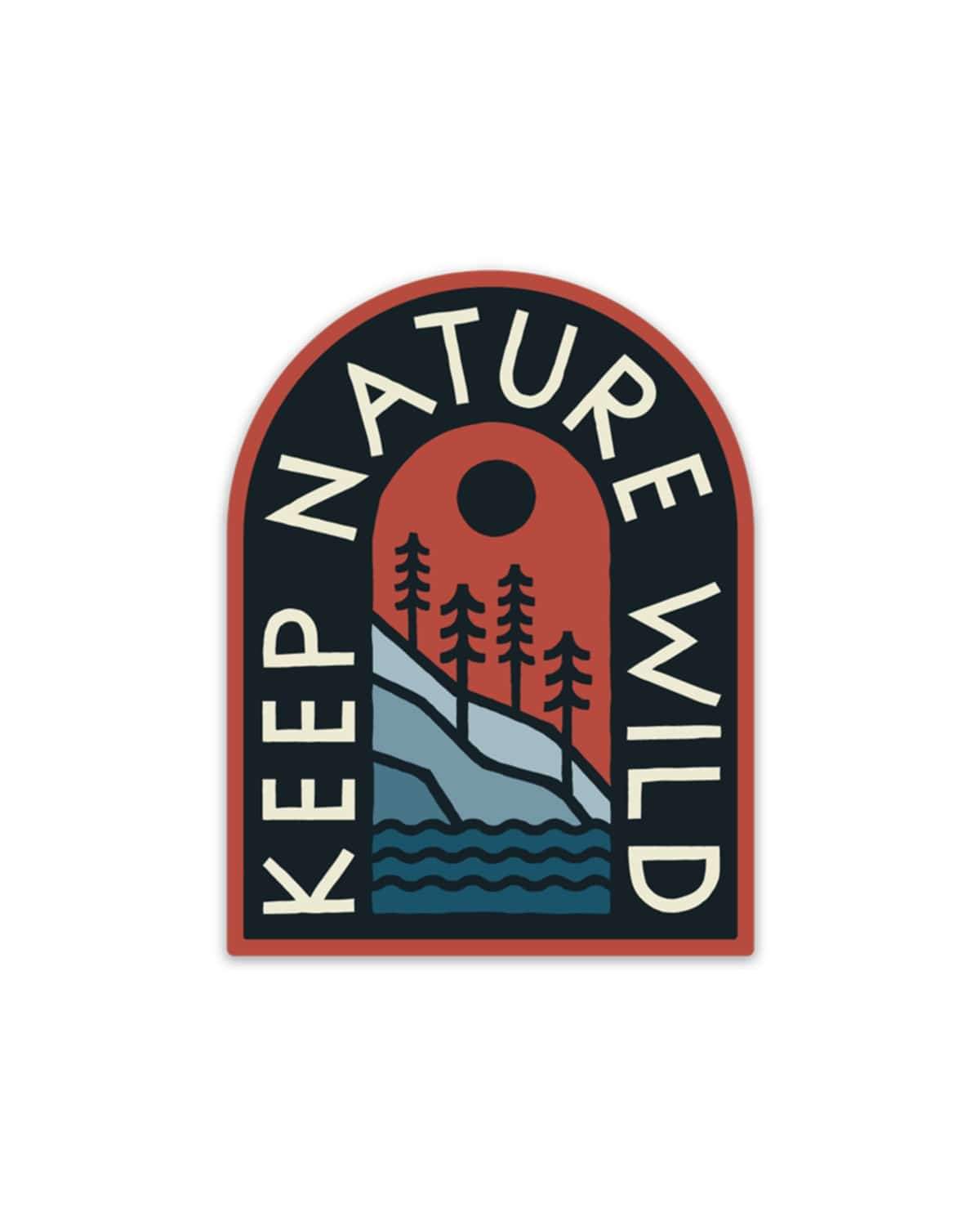 KNW Mountainside | Sticker - Keep Nature Wild