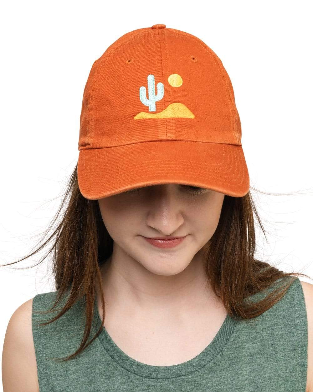 Lone Cactus Dad Hat | Burnt Orange