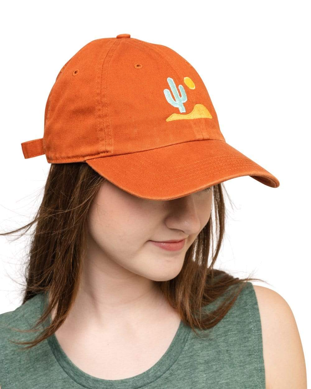 Lone Cactus Dad Hat | Burnt Orange