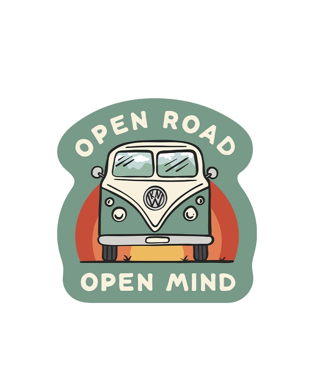 Open Road | Sticker | Keep Nature Wild
