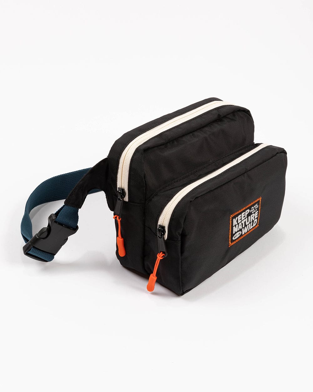 Keep Nature Wild : KNW Fanny Pack | Black/Atlantic