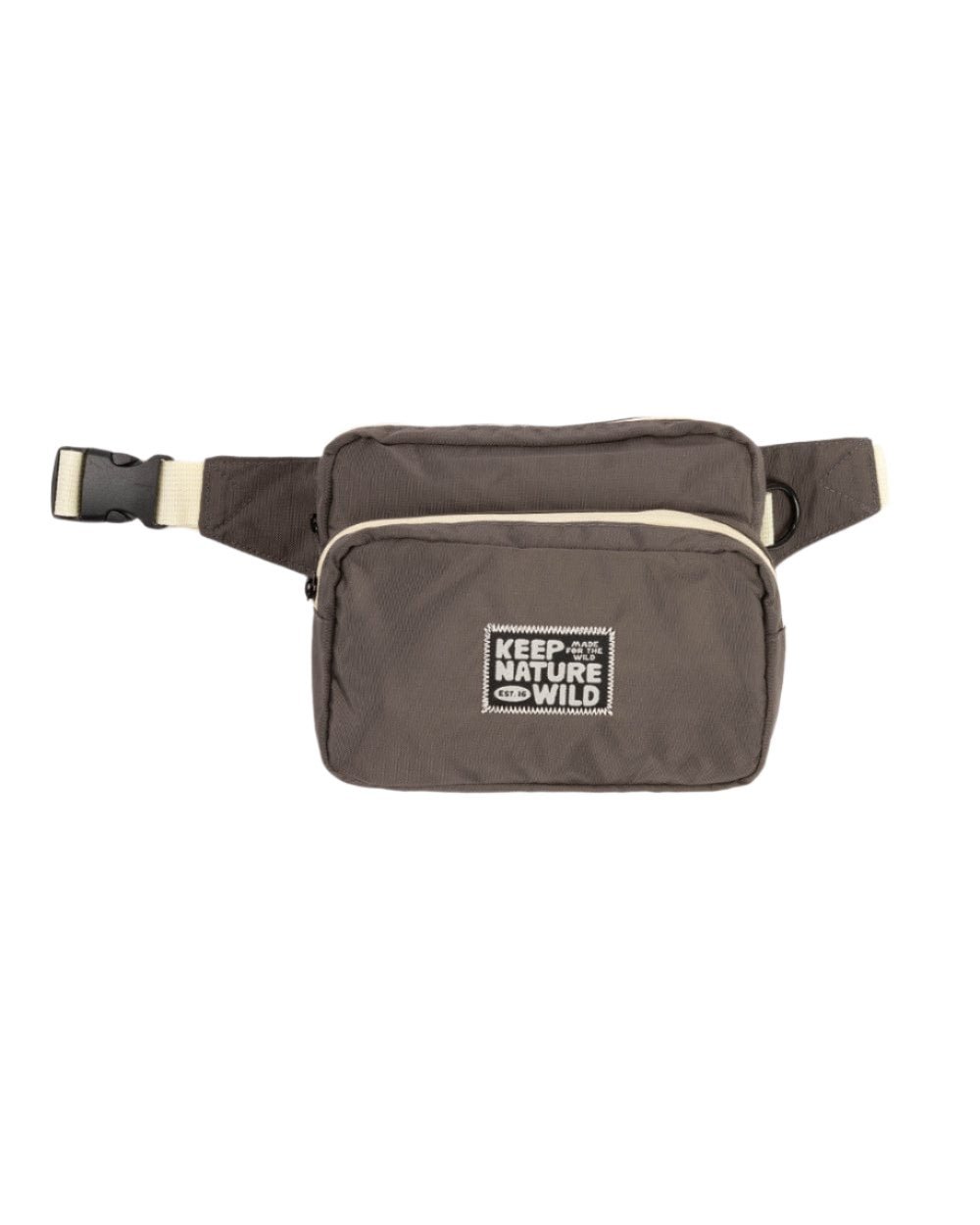 Keep Nature Wild : KNW Fanny Pack | Coal/Cream