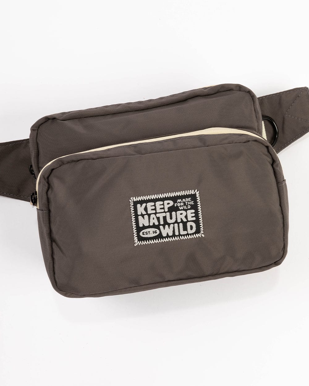 Keep Nature Wild : KNW Fanny Pack | Coal/Cream