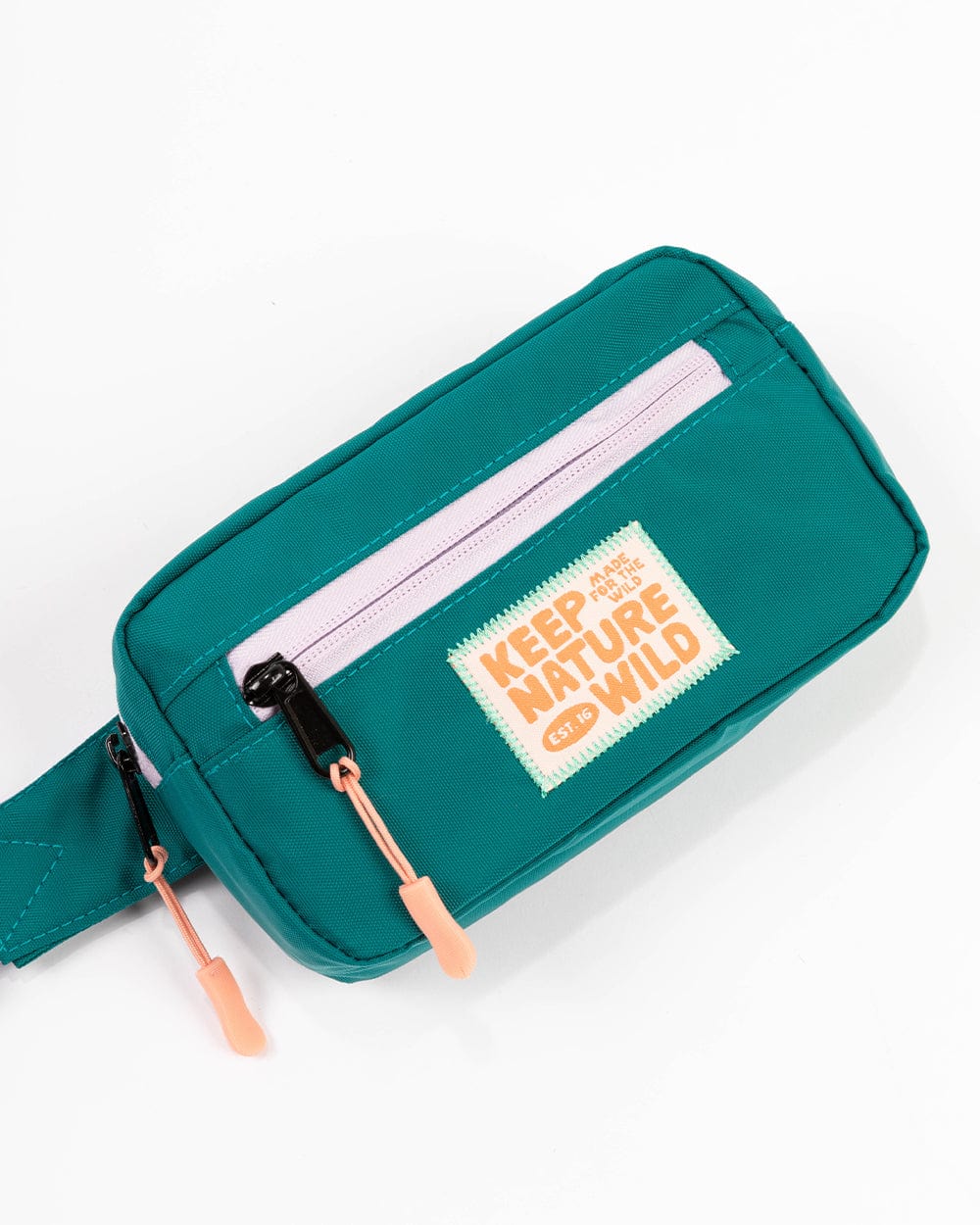 Keep Nature Wild : KNW Fanny Pack Mini | Teal/Lavender