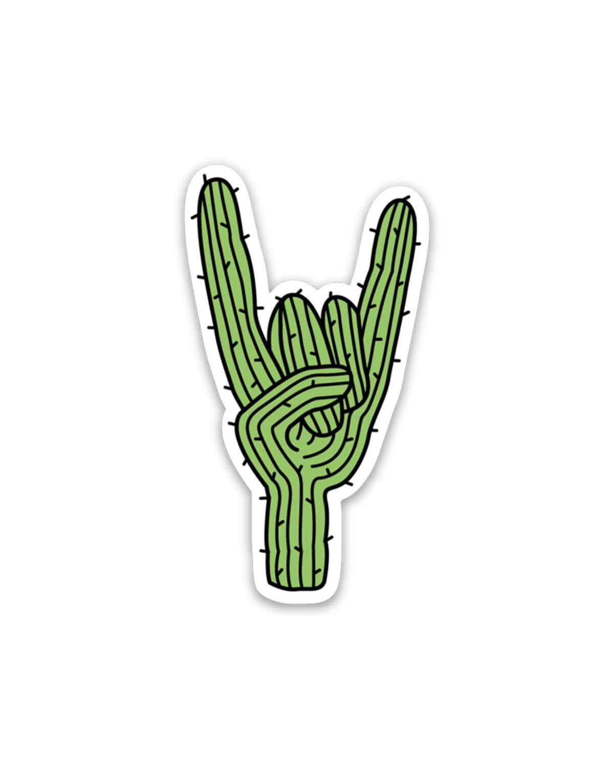 Rockin Saguaro | Sticker - Keep Nature Wild