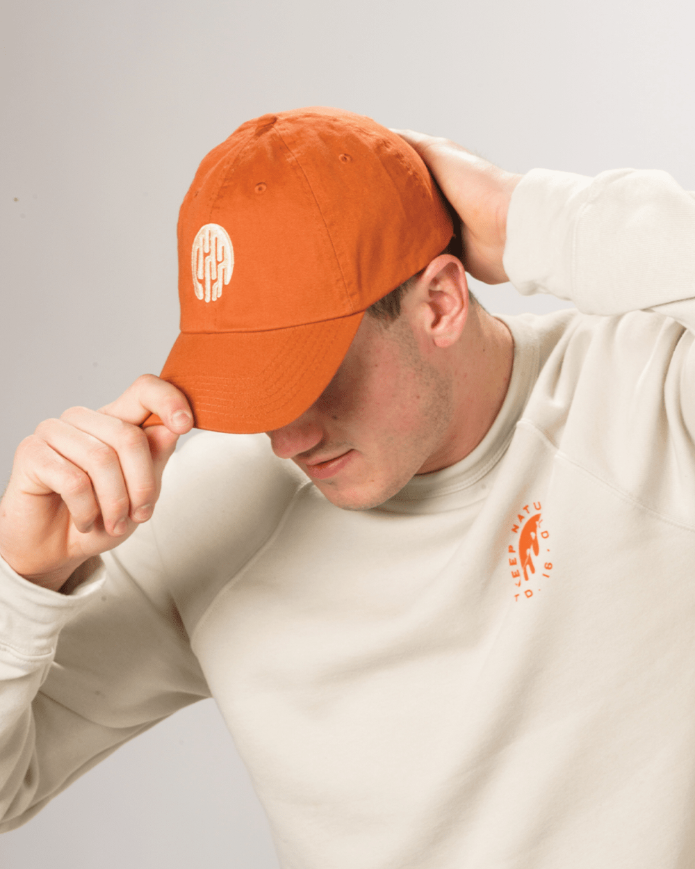 Keep Nature Wild Hat Saguaro Badge Dad Hat | Burnt Orange