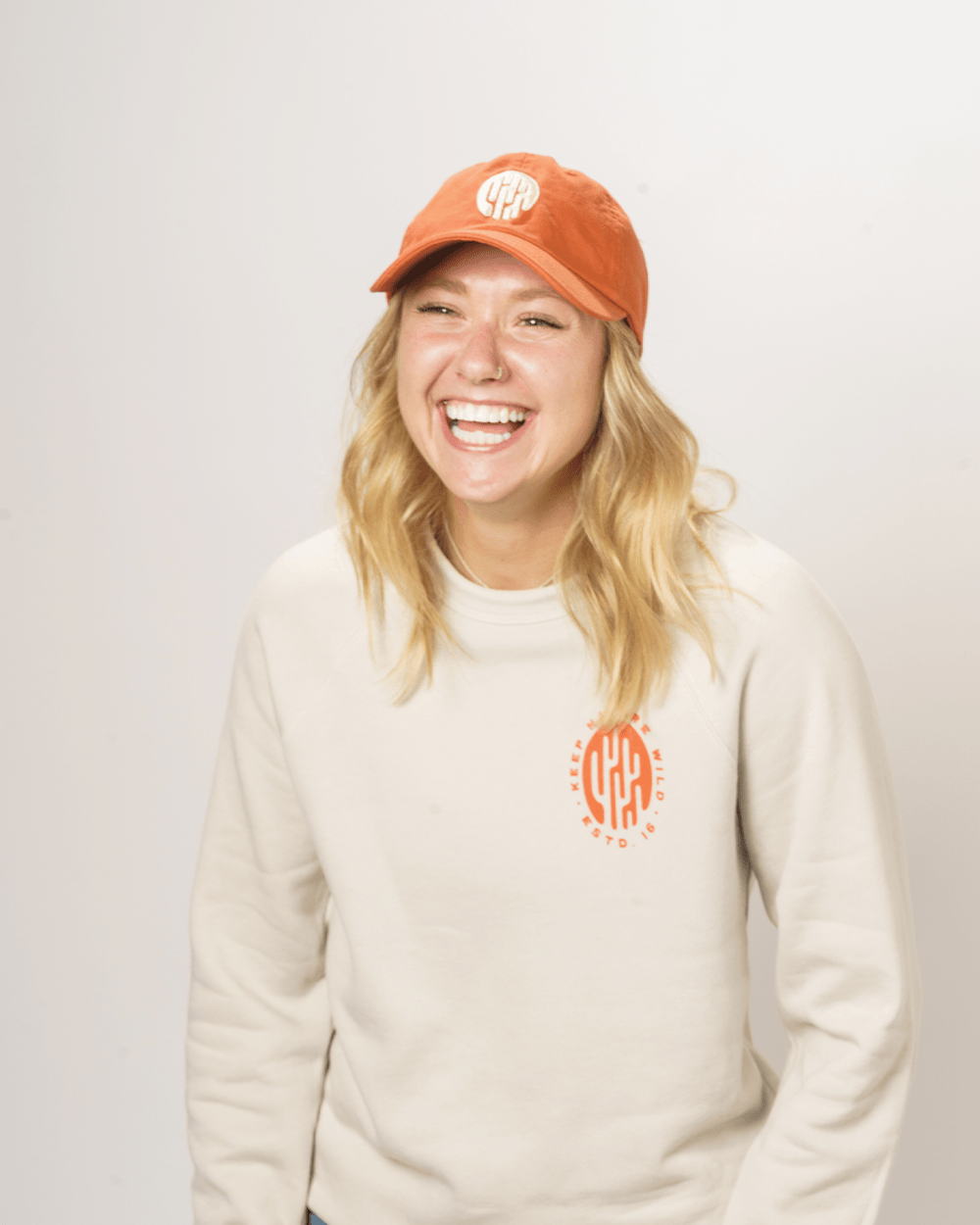 Keep Nature Wild Hat Saguaro Badge Dad Hat | Burnt Orange