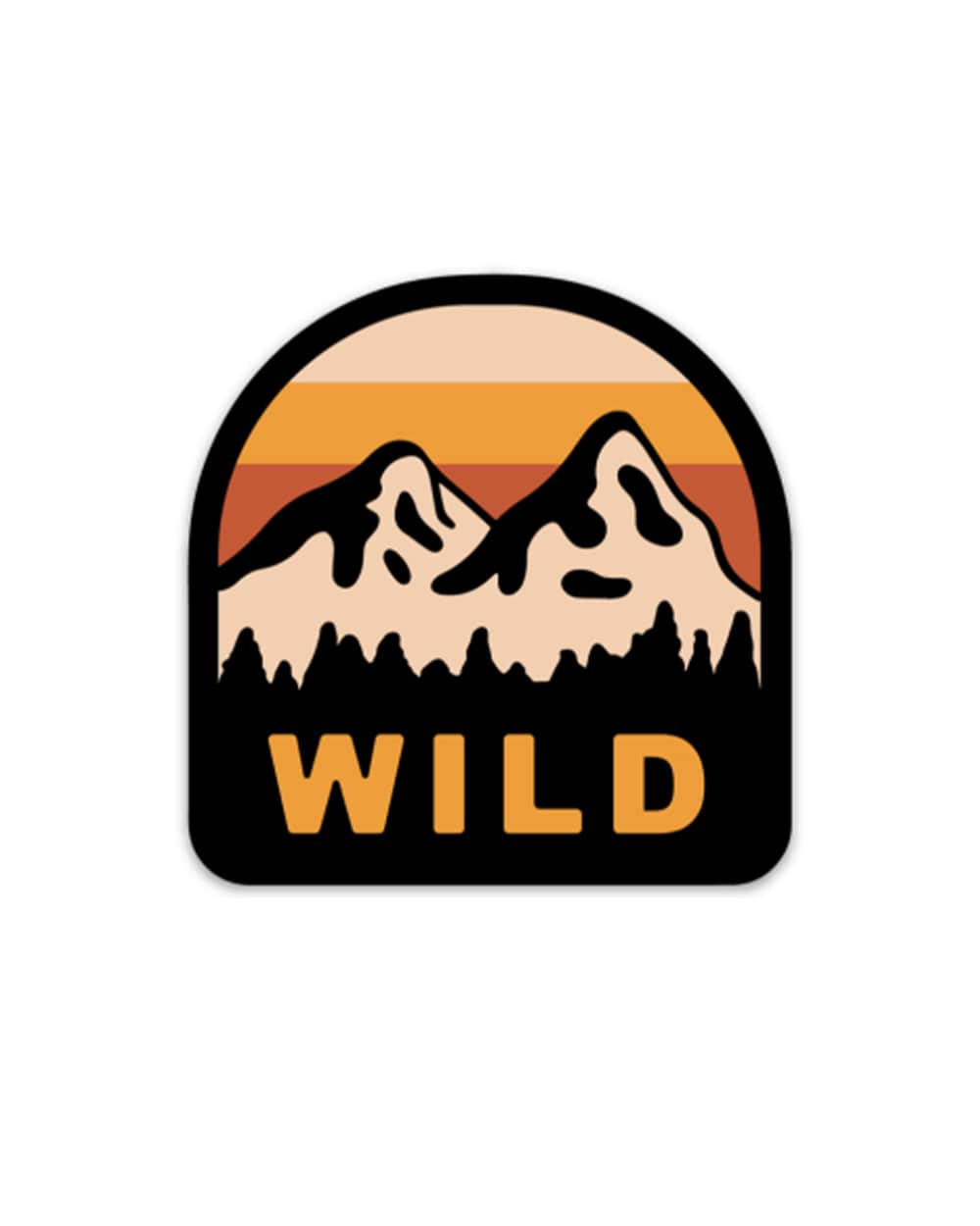 Keep Nature Wild Sticker Twin Peaks | Sticker