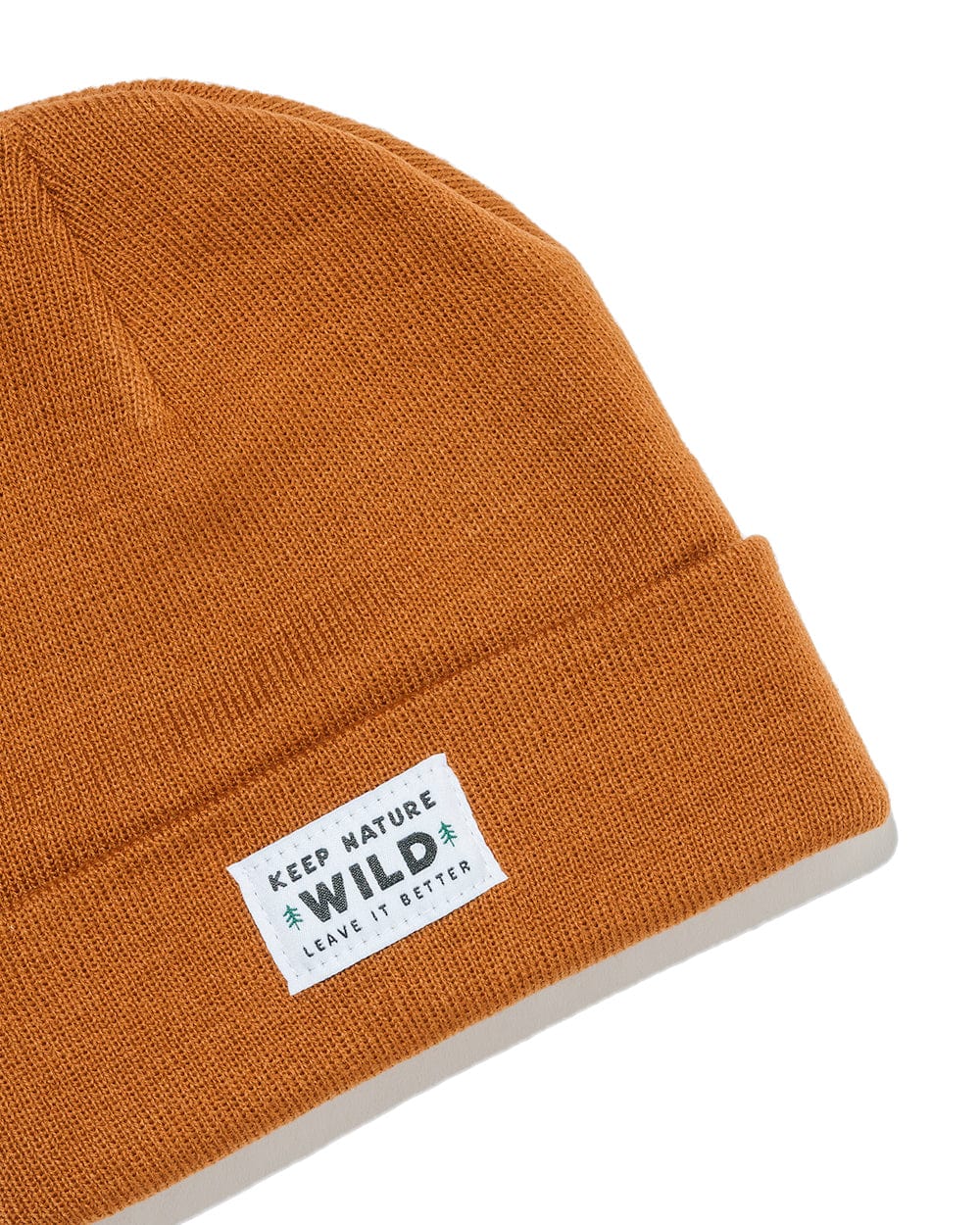 Keep Nature Wild Beanie Twin Pines Cuffed Beanie | Copper