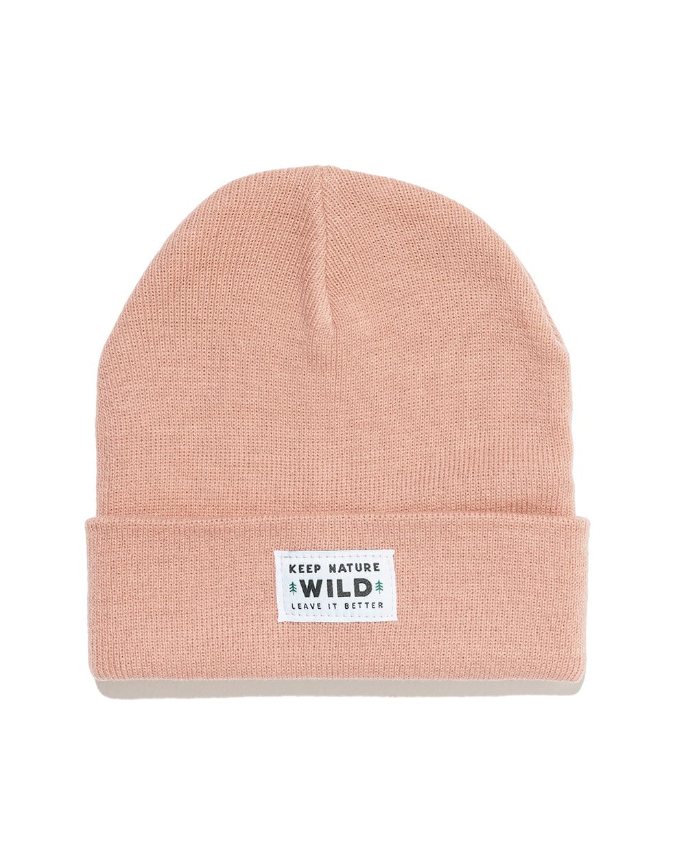 Keep Nature Wild Beanie Twin Pines Cuffed Beanie | Rose