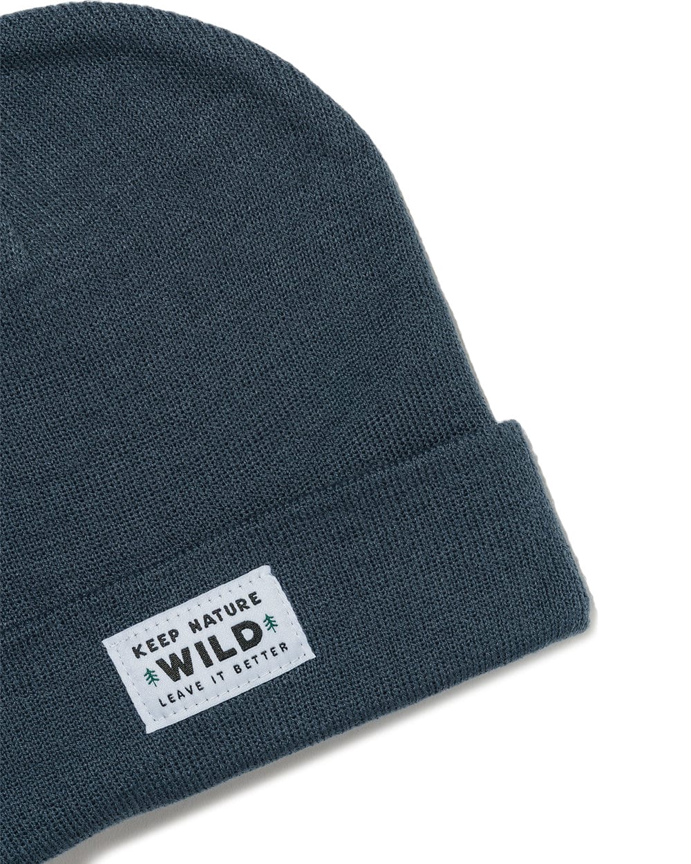 Keep Nature Wild Beanie Twin Pines Cuffed Beanie | Slate