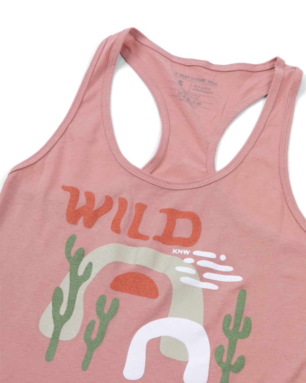 Keep Nature Wild Wild Arches Women’s Racerback Tank | Rose