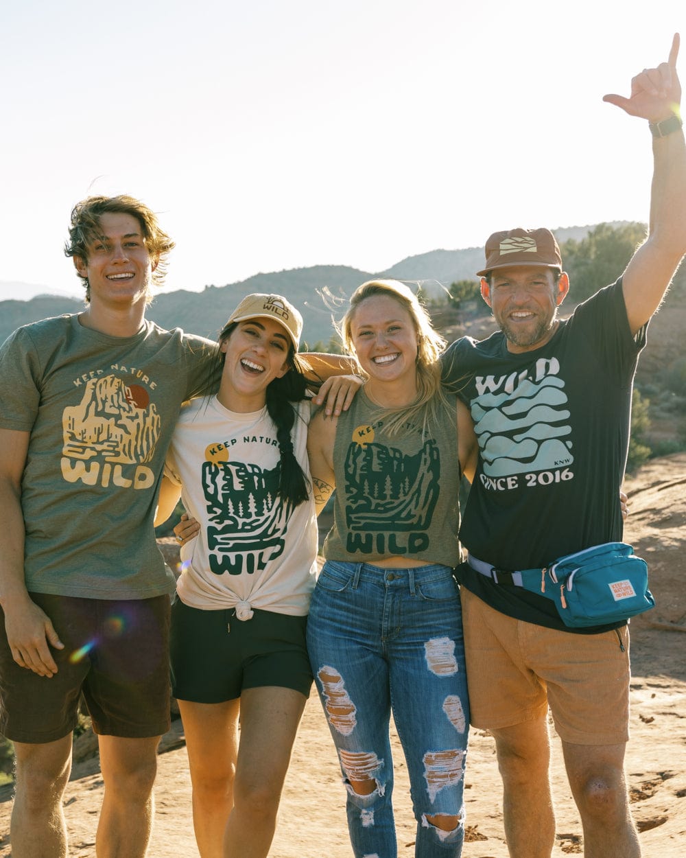 Keep Nature Wild Wild Canyon Unisex Tee | Cholla