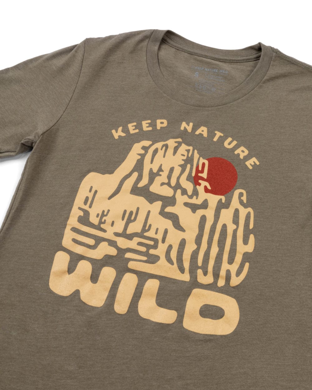 Keep Nature Wild Tee Wild Mesa Unisex Tee | Olive