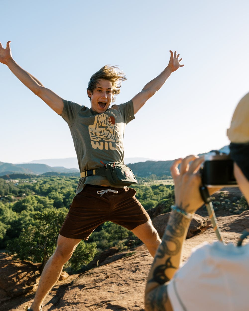 Keep Nature Wild Wild Mesa Unisex Tee | Olive