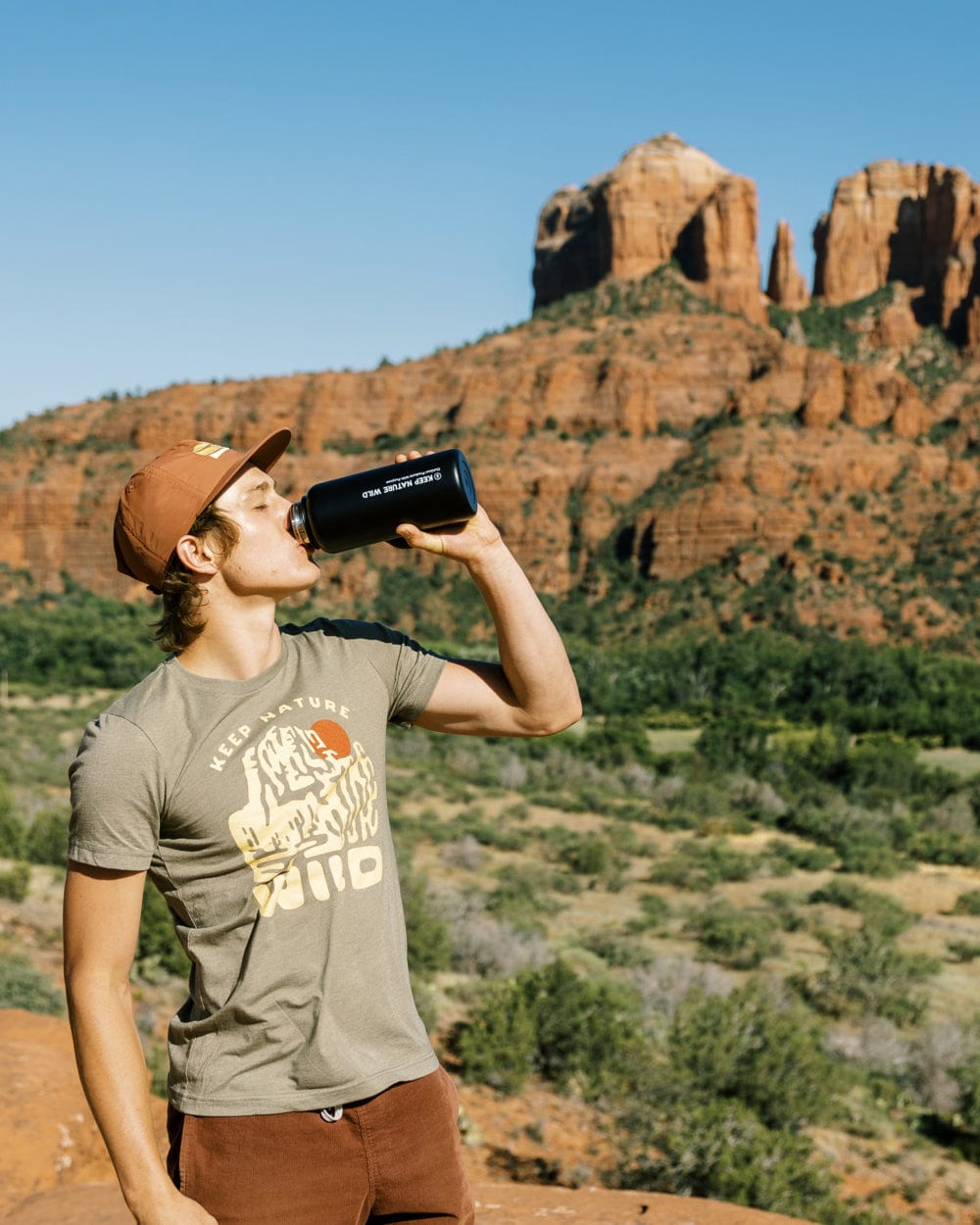 Keep Nature Wild Wild Mesa Unisex Tee | Olive