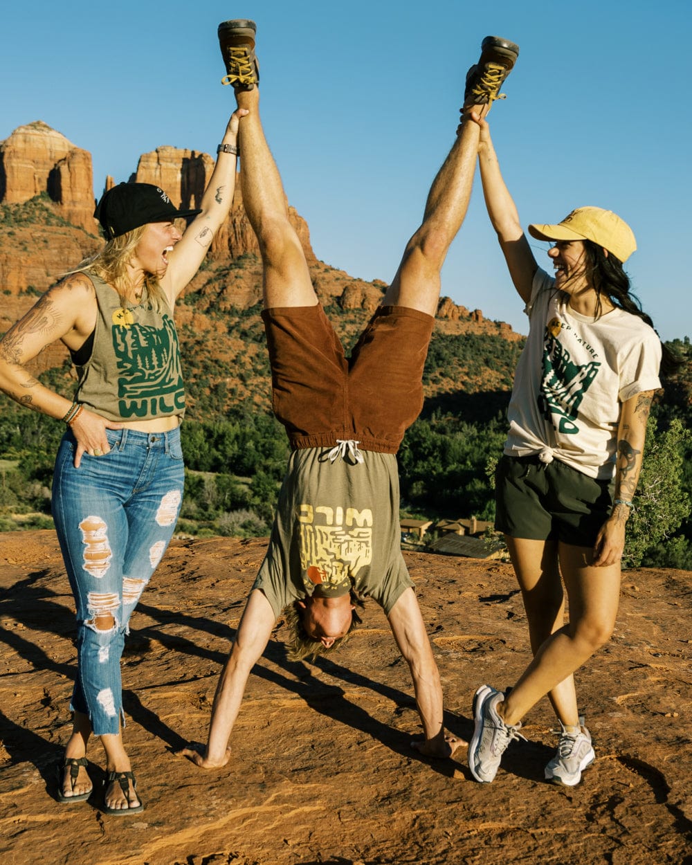 Keep Nature Wild Wild Mesa Unisex Tee | Olive