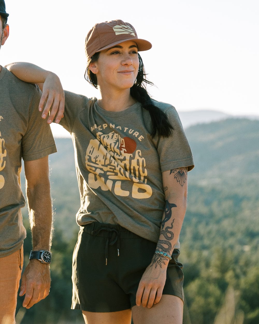 Keep Nature Wild Wild Mesa Unisex Tee | Olive