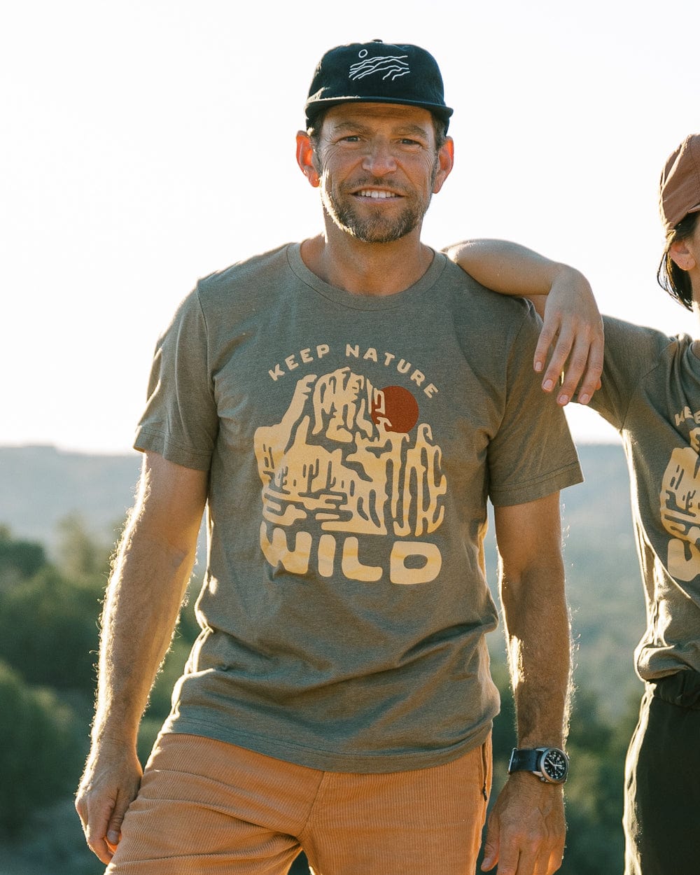 Keep Nature Wild Wild Mesa Unisex Tee | Olive